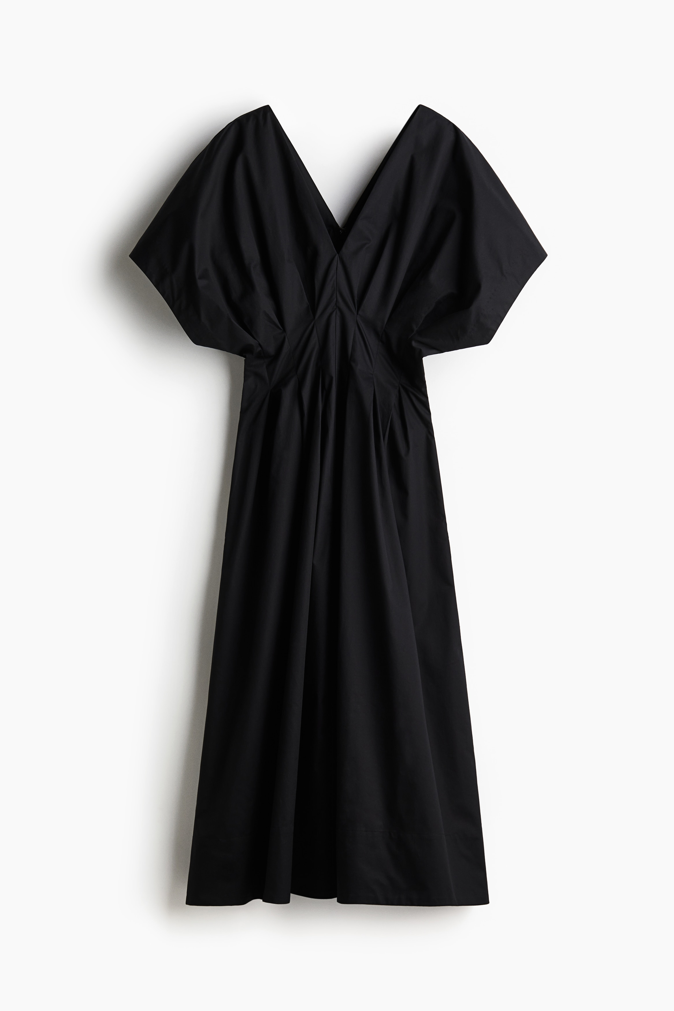 Waisted cotton dress