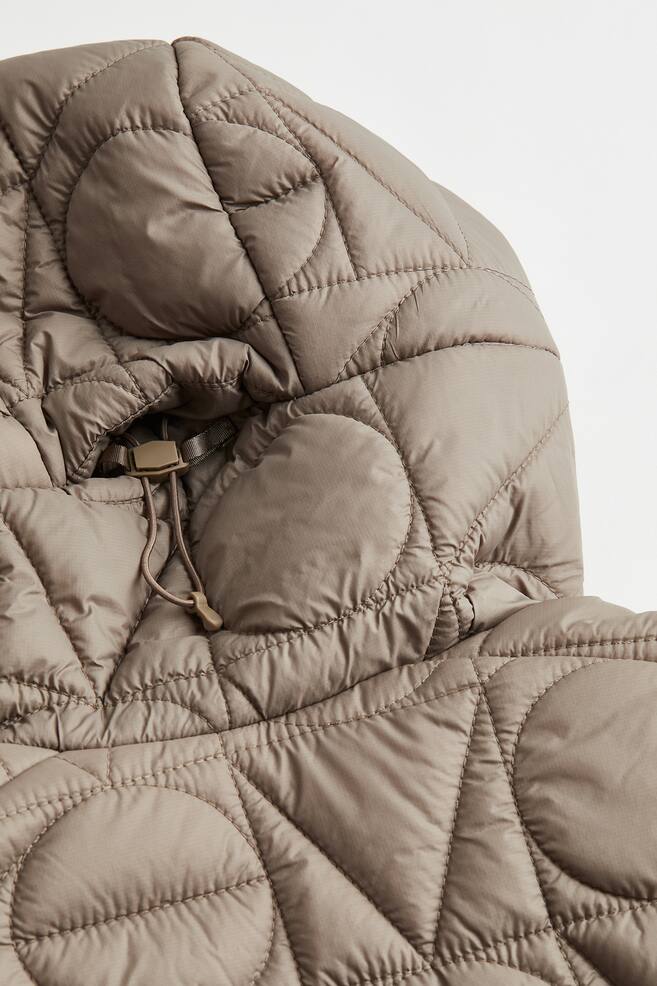 THERMOLITE® quilted popover jacket - Beige - 4
