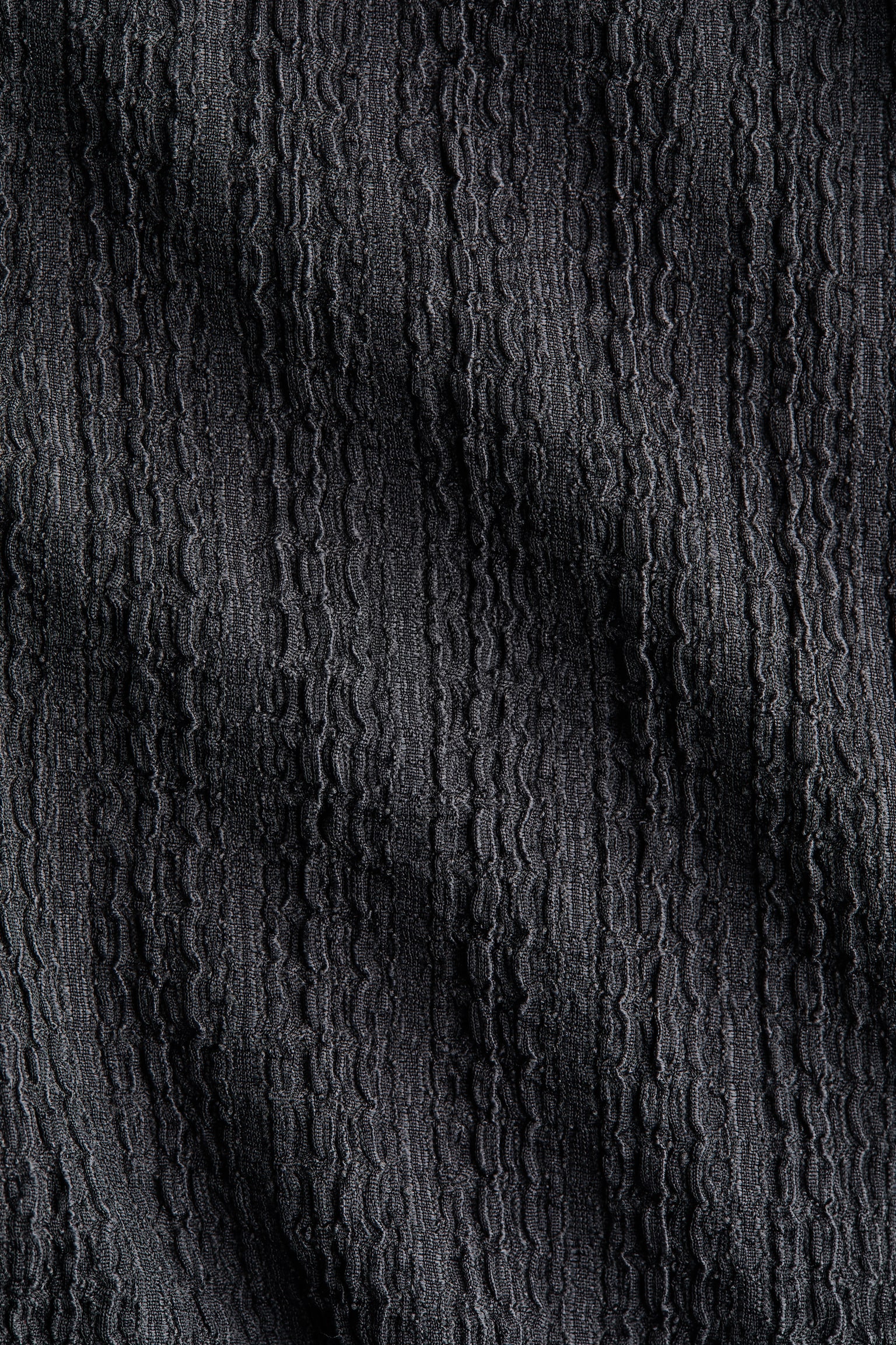 Pantalón con cordón de ajuste en punto texturizado - Gris oscuro/Café oscuro/Azul oscuro/Beige claro - 6