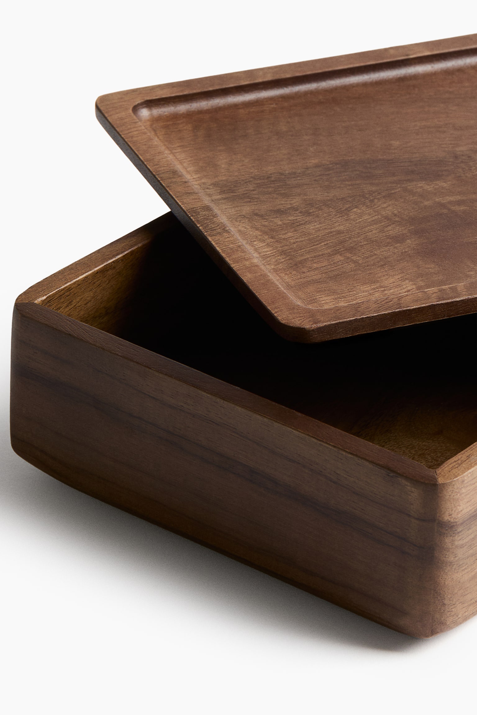 Wooden organiser box - Brown/Beige - 4