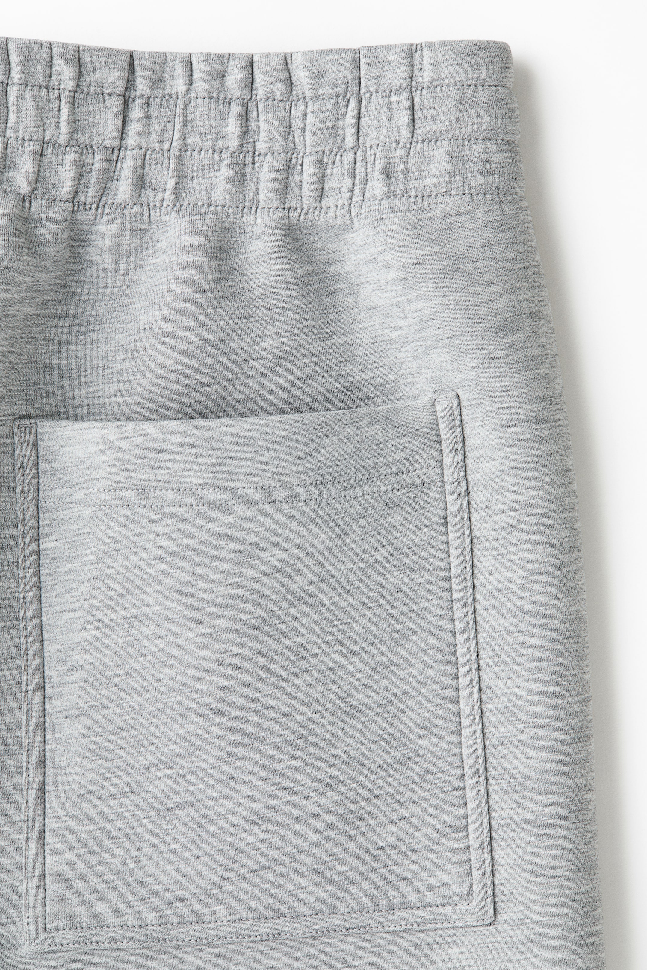 View larger image: Relaxed-Fit Scuba Shorts - Light gray melange - Men | H&M US 2