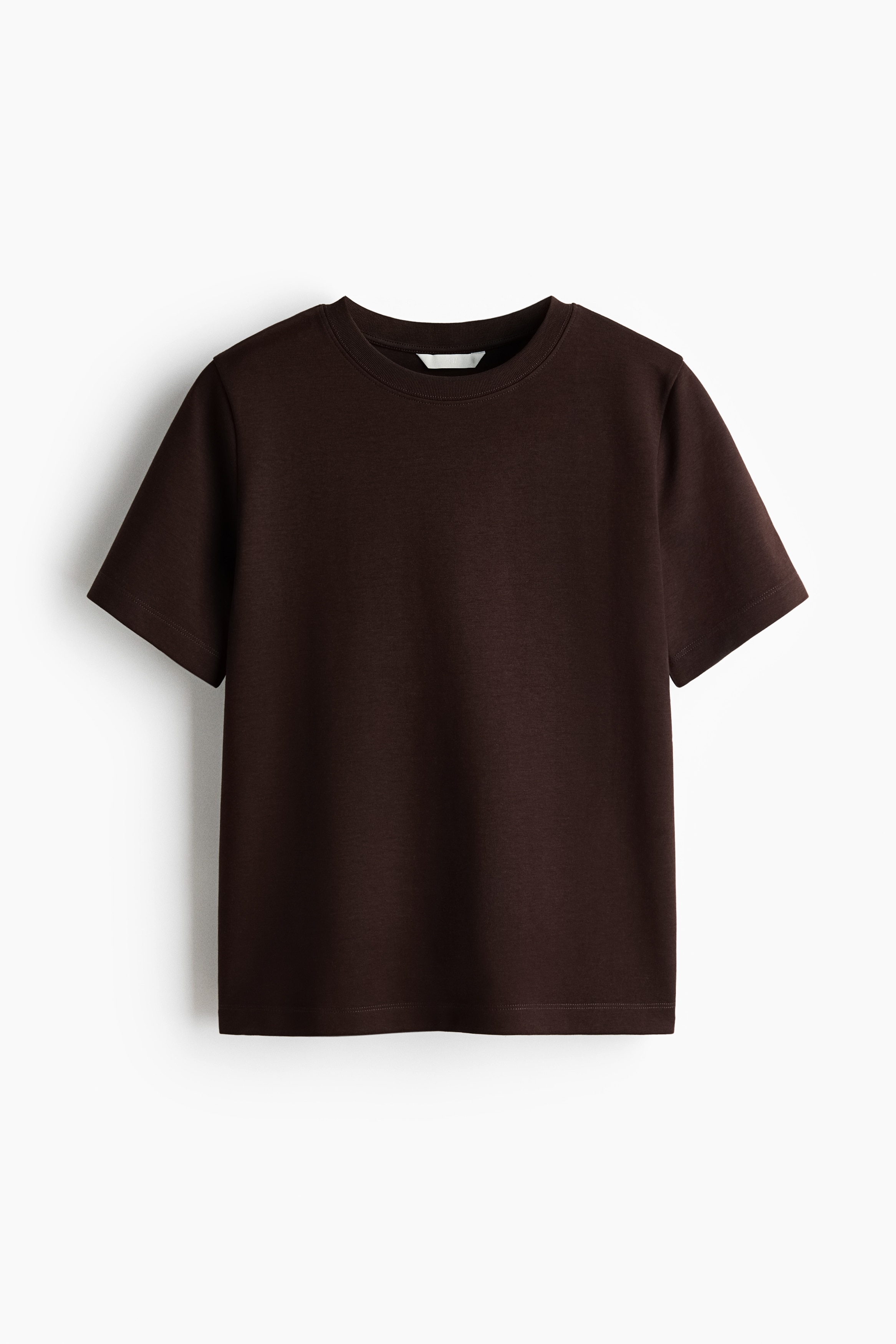 Interlock T-shirt - Dark brown/White/Black/Light pink/Grey marl