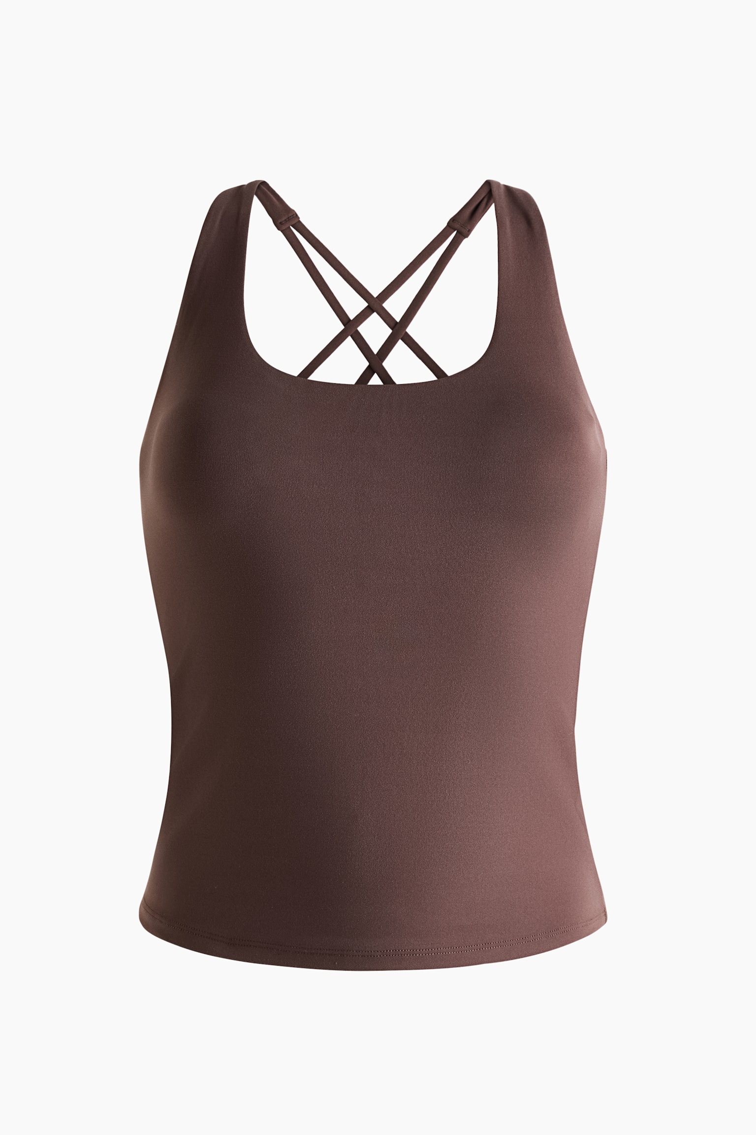 Top deportivo sin mangas con SoftMove™ - Chocolate mocha/Negro/Ciruela chocolate/Lila/Café cálido - 1