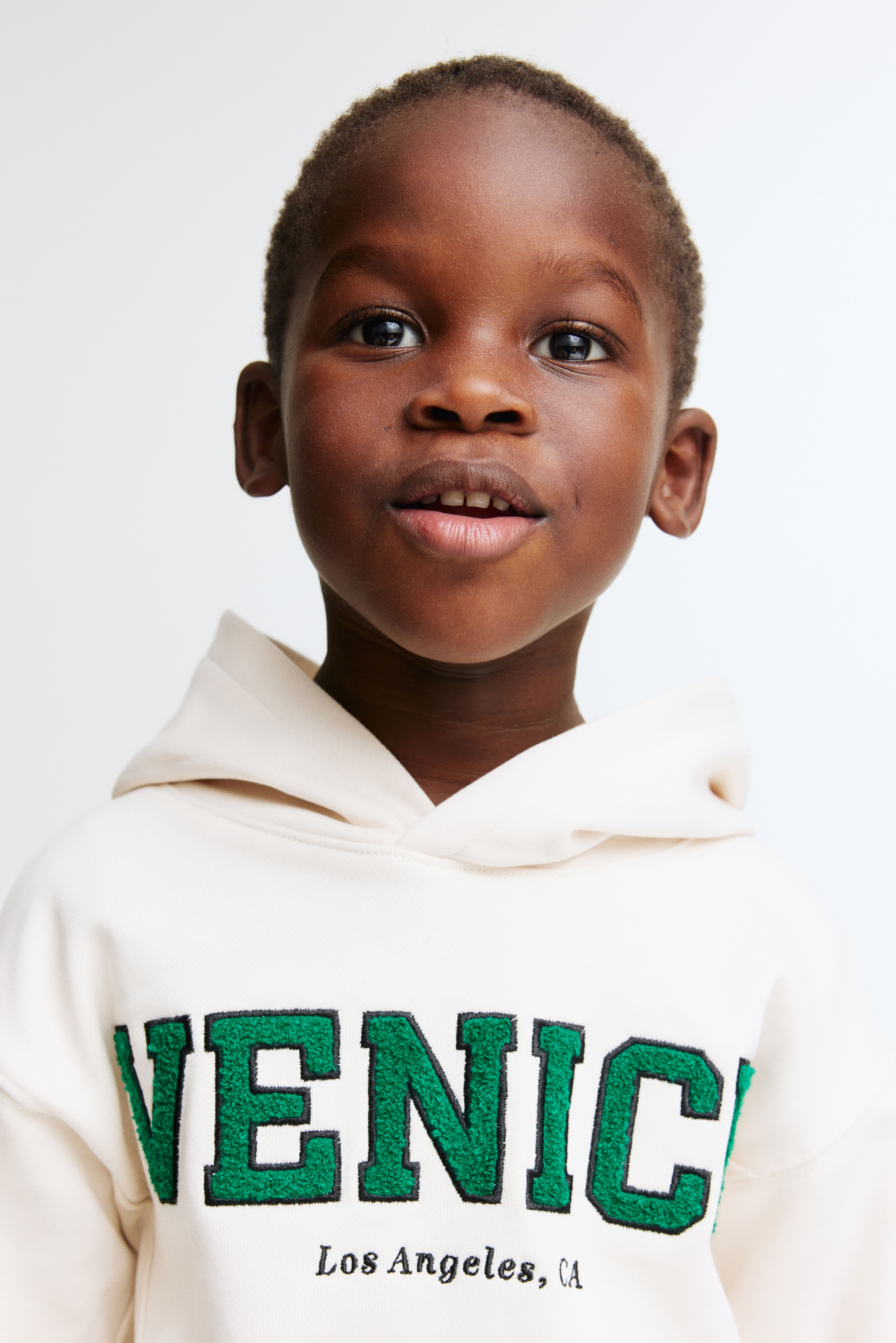 Embroidered-Detail Hoodie