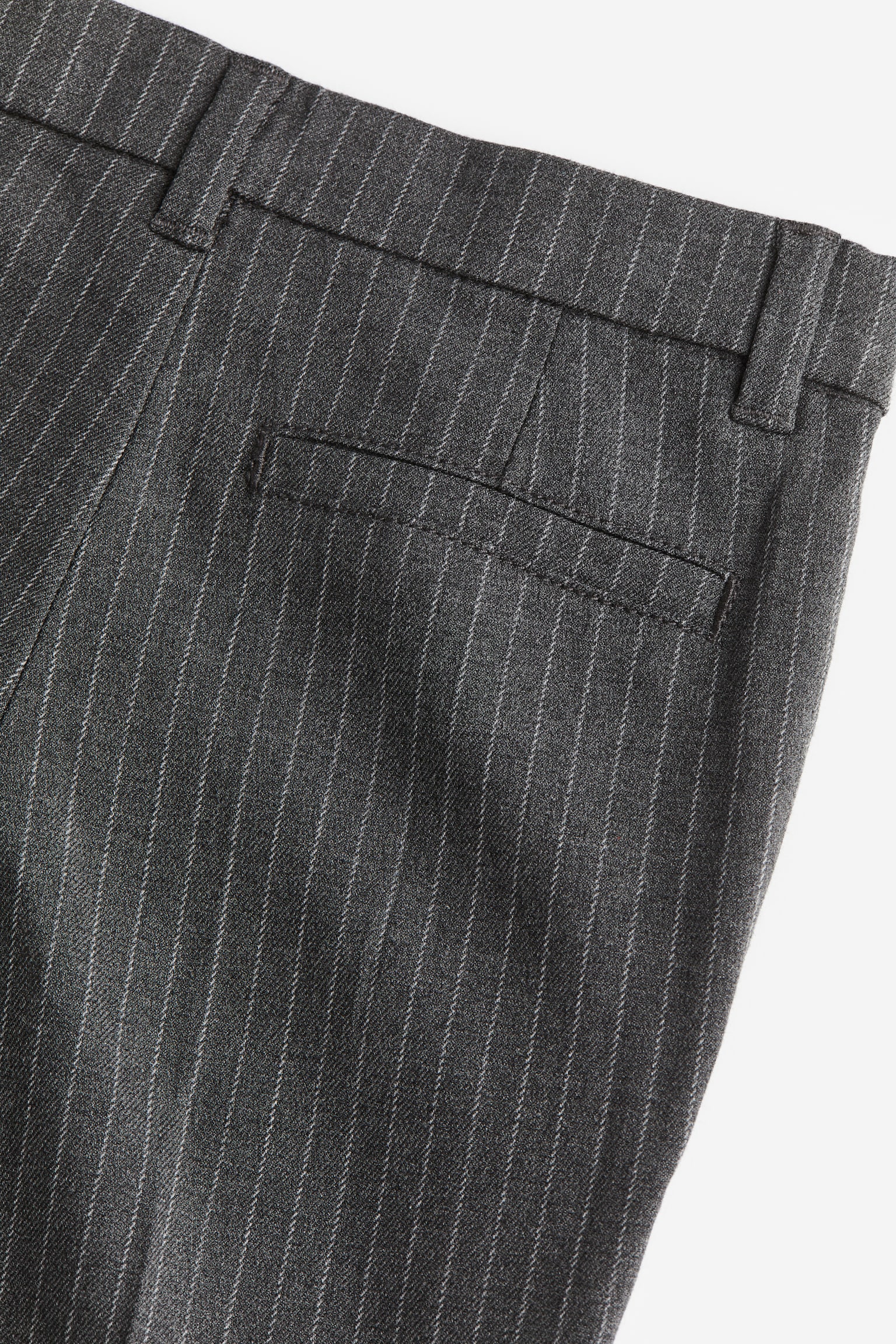 3-piece cotton set - Dark grey/Pinstriped - 3