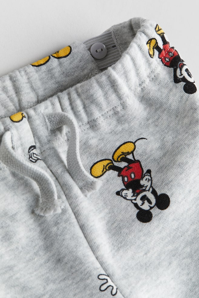 2-piece sweatshirt set - Grey marl/Mickey Mouse/Dark grey/Mickey Mouse/Dark green/Mickey Mouse/Natural white/LEGO DUPLO/dc/dc/dc/dc/dc/dc - 2