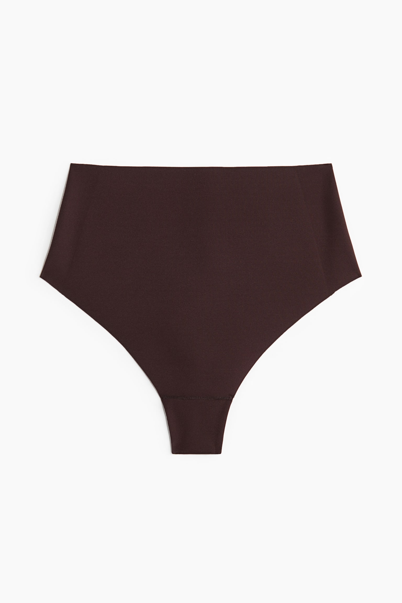 Трусы-бразилиана Shape — H&M, цвет: Тёмный коричневый — фото 1