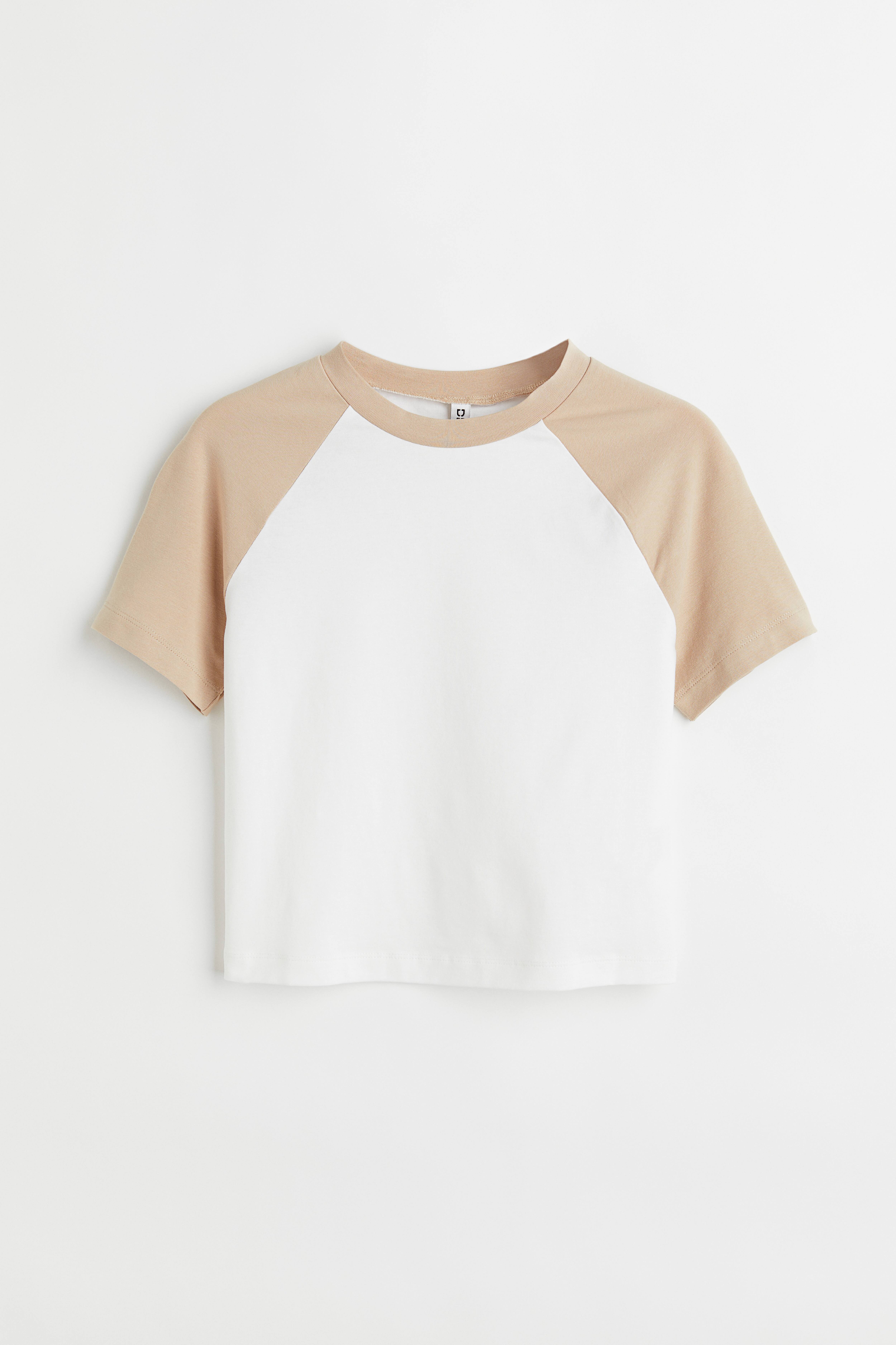 Crop tee h&m hotsell