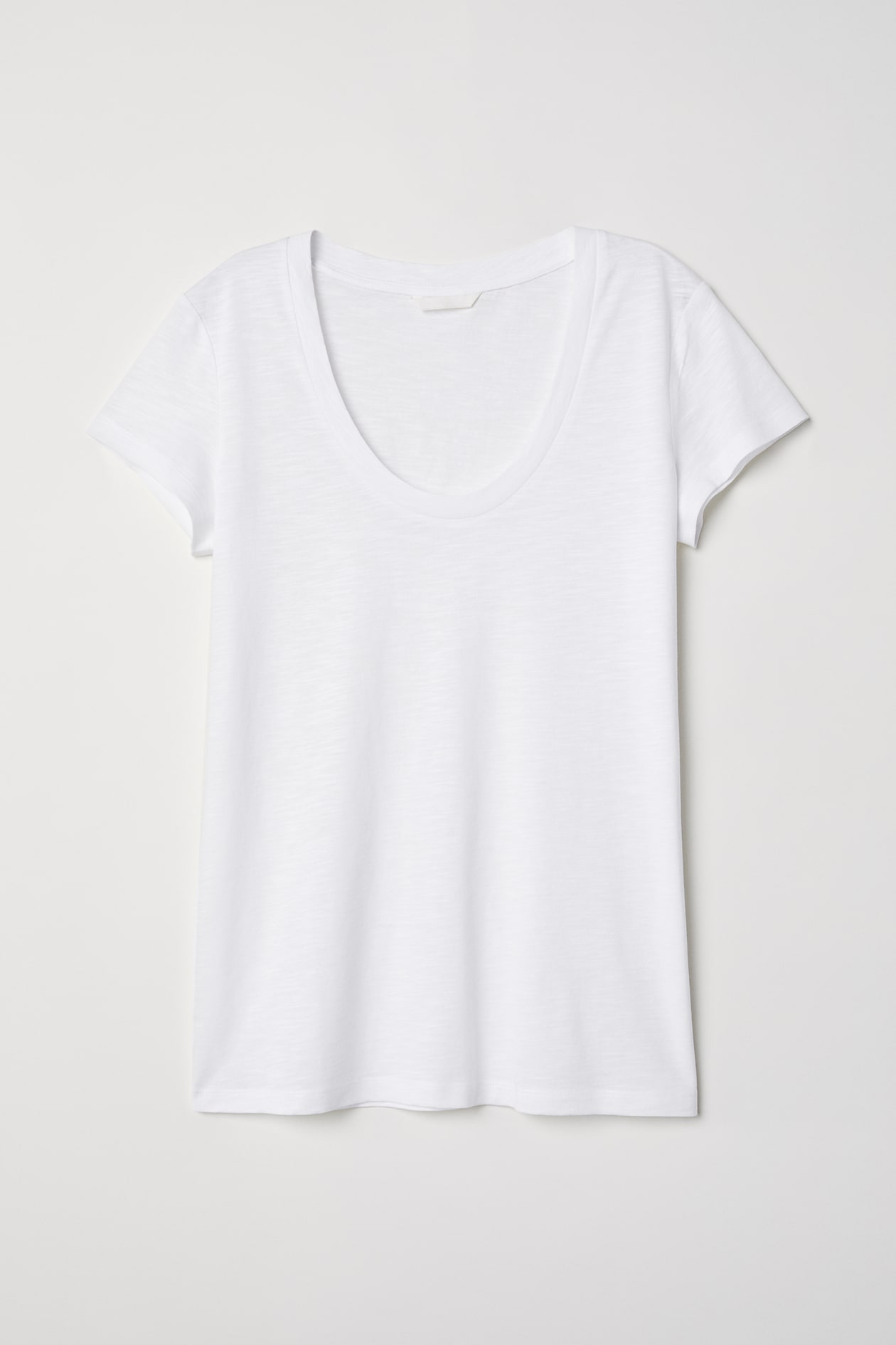 Modal-blend T-shirt - Short sleeve - White - Ladies | H&M GB