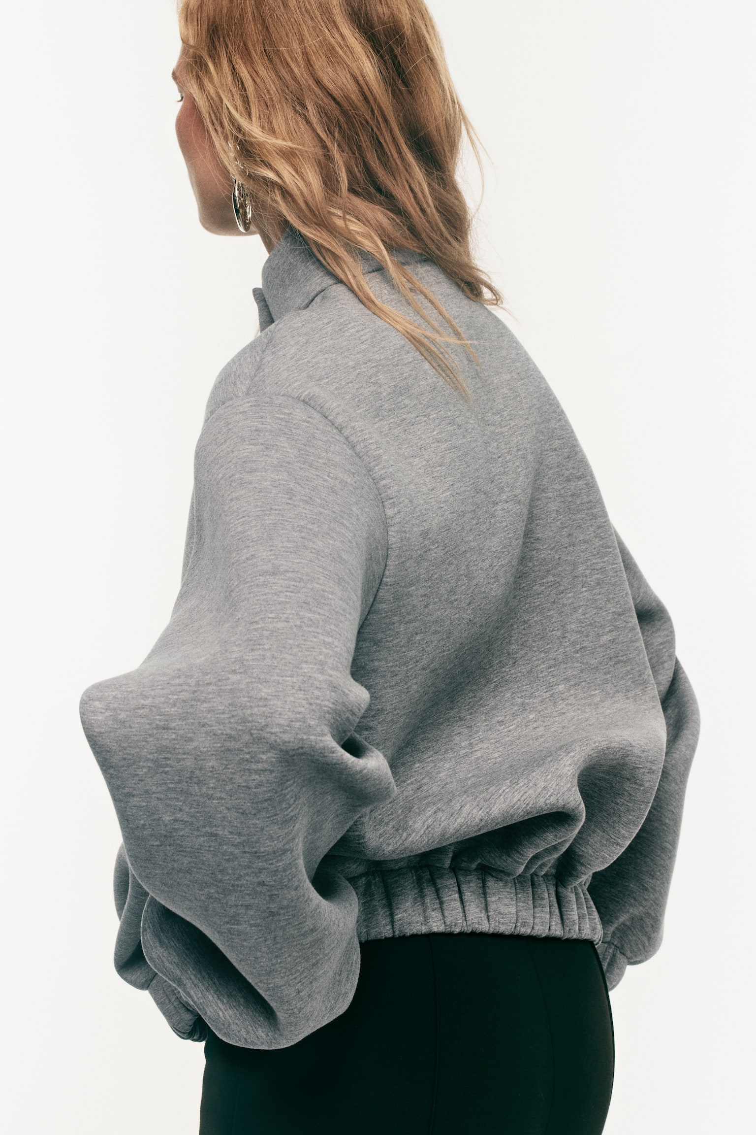 Scuba sweatshirt - Grey marl - 6