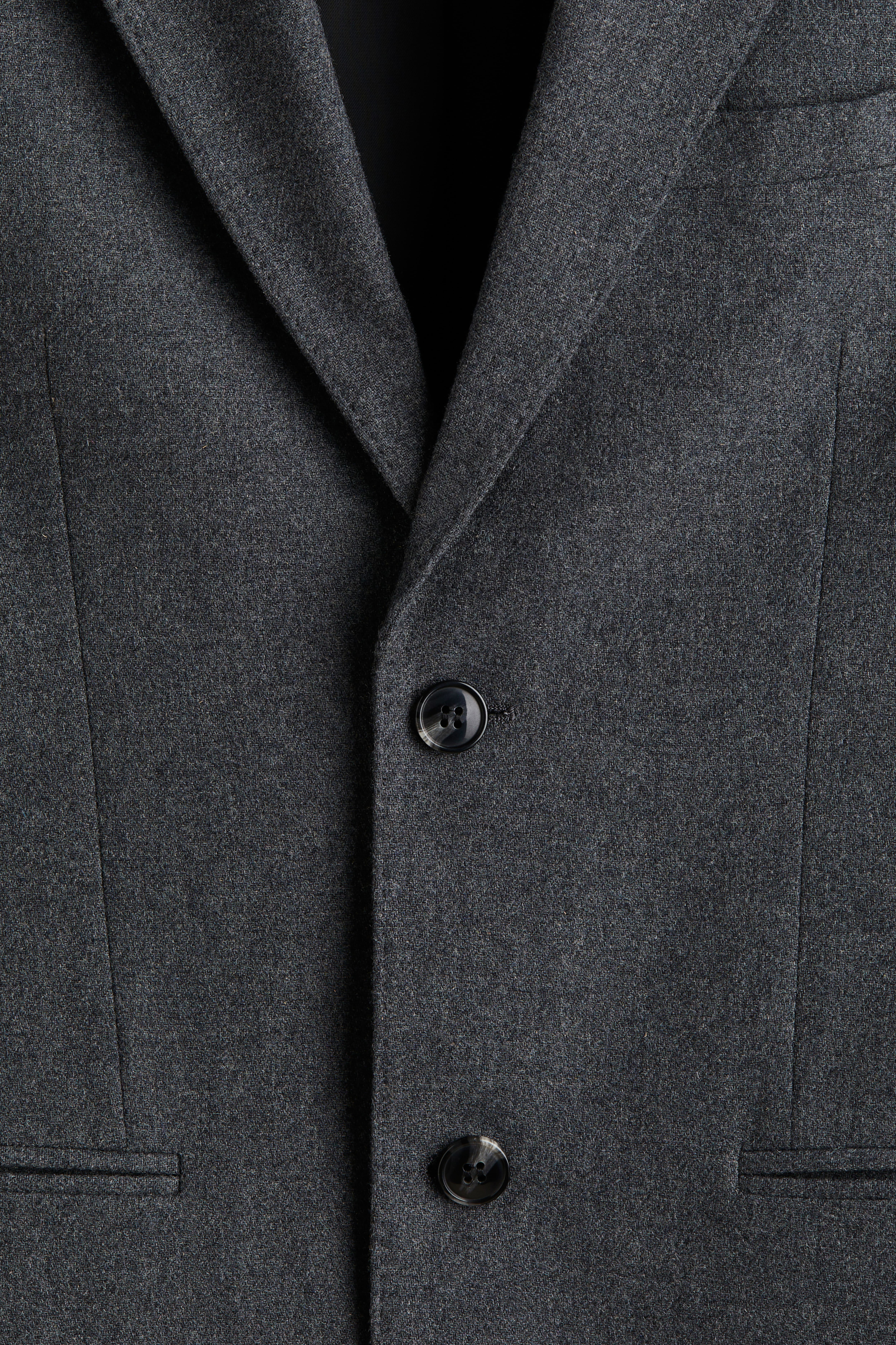Regular-Fit Wool-Blend Jacket