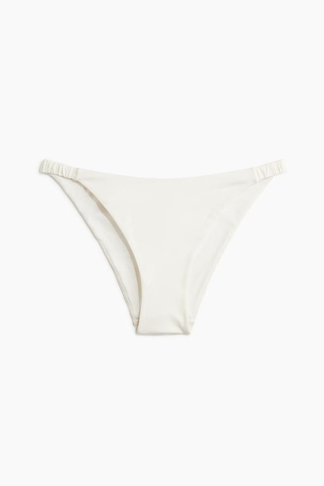 Cheeky Tanga Bikini bottoms - White/Black - 1