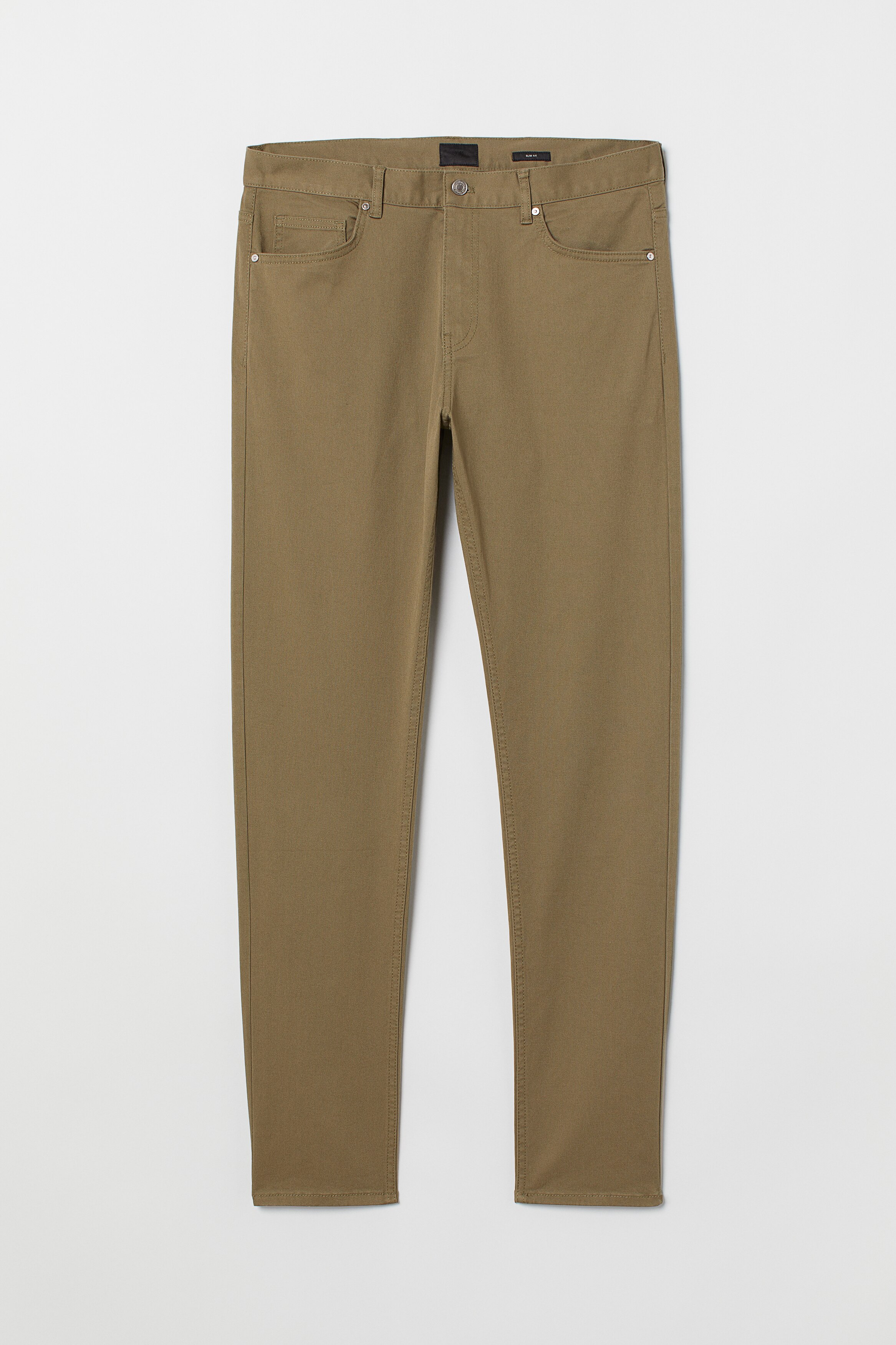 H&m twill pants slim fit best sale