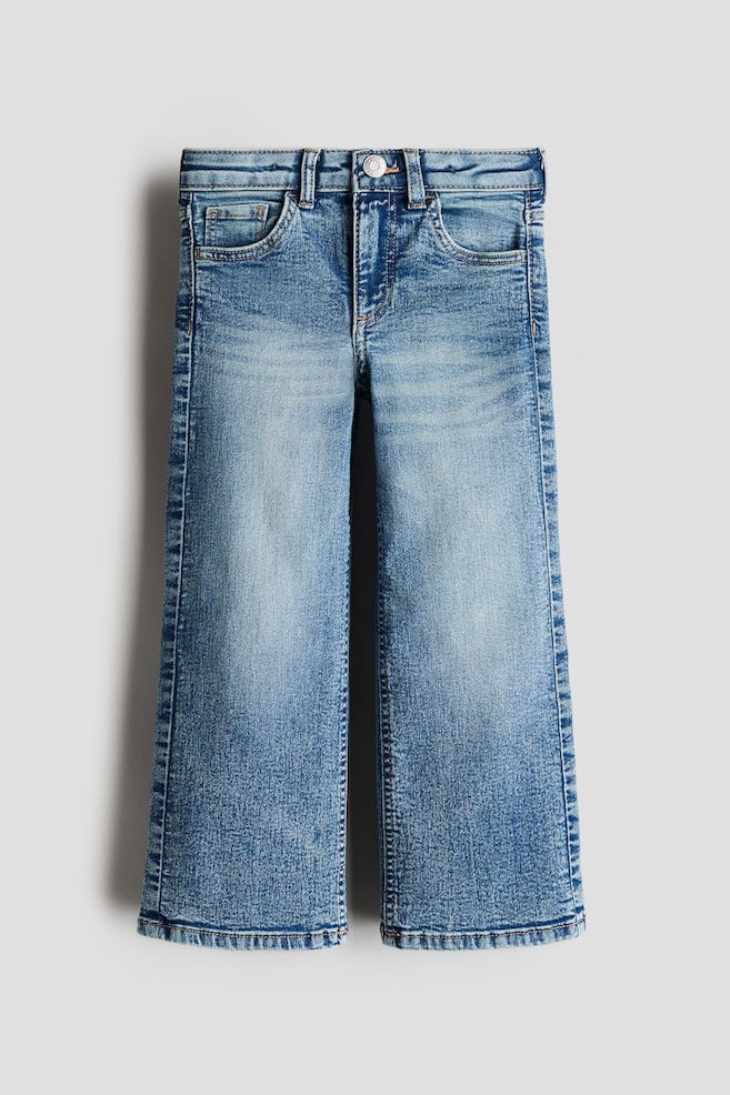 Superstretch Wide Leg Jeans - Albastru-denim/Denim-negru/Albastru-denim prespălat/Albastru-denim deschis/Albastru-denim închis/Albastru-denim închis/Albastru-denim deschis/Albastru-denim deschis/Albastru-denim - 1