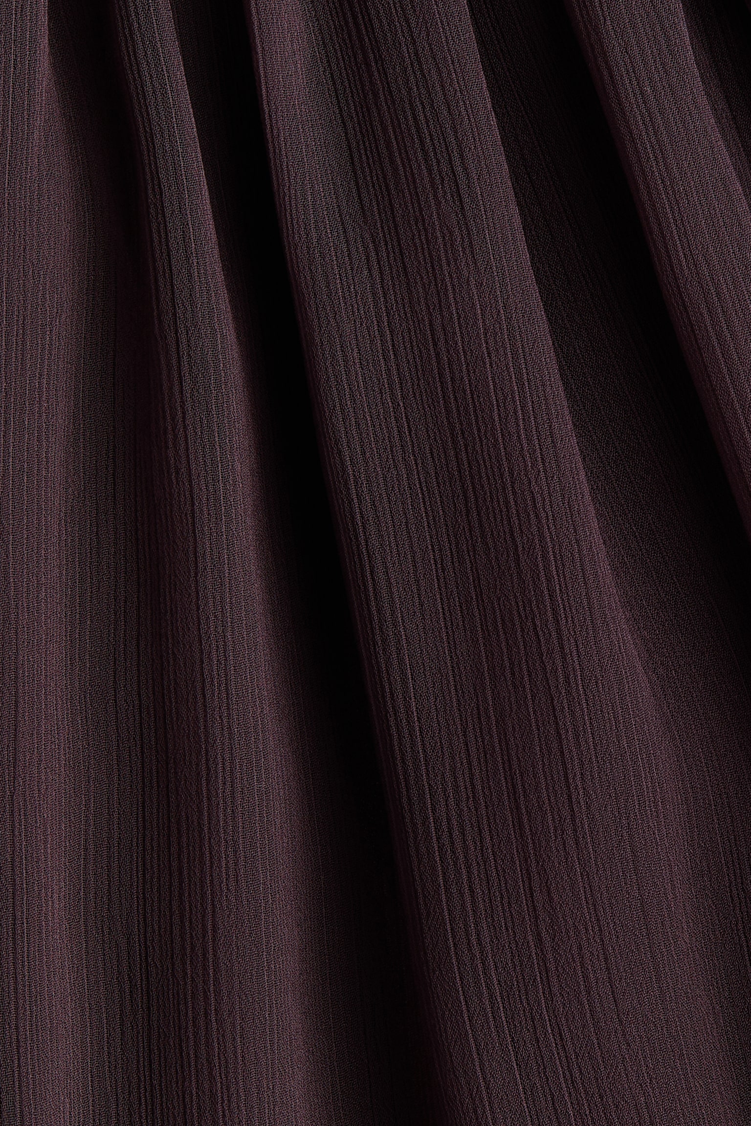 Женское платье H&M Lace-Detail Chiffon, цвет: Сливовый фиолетовый — фото 2