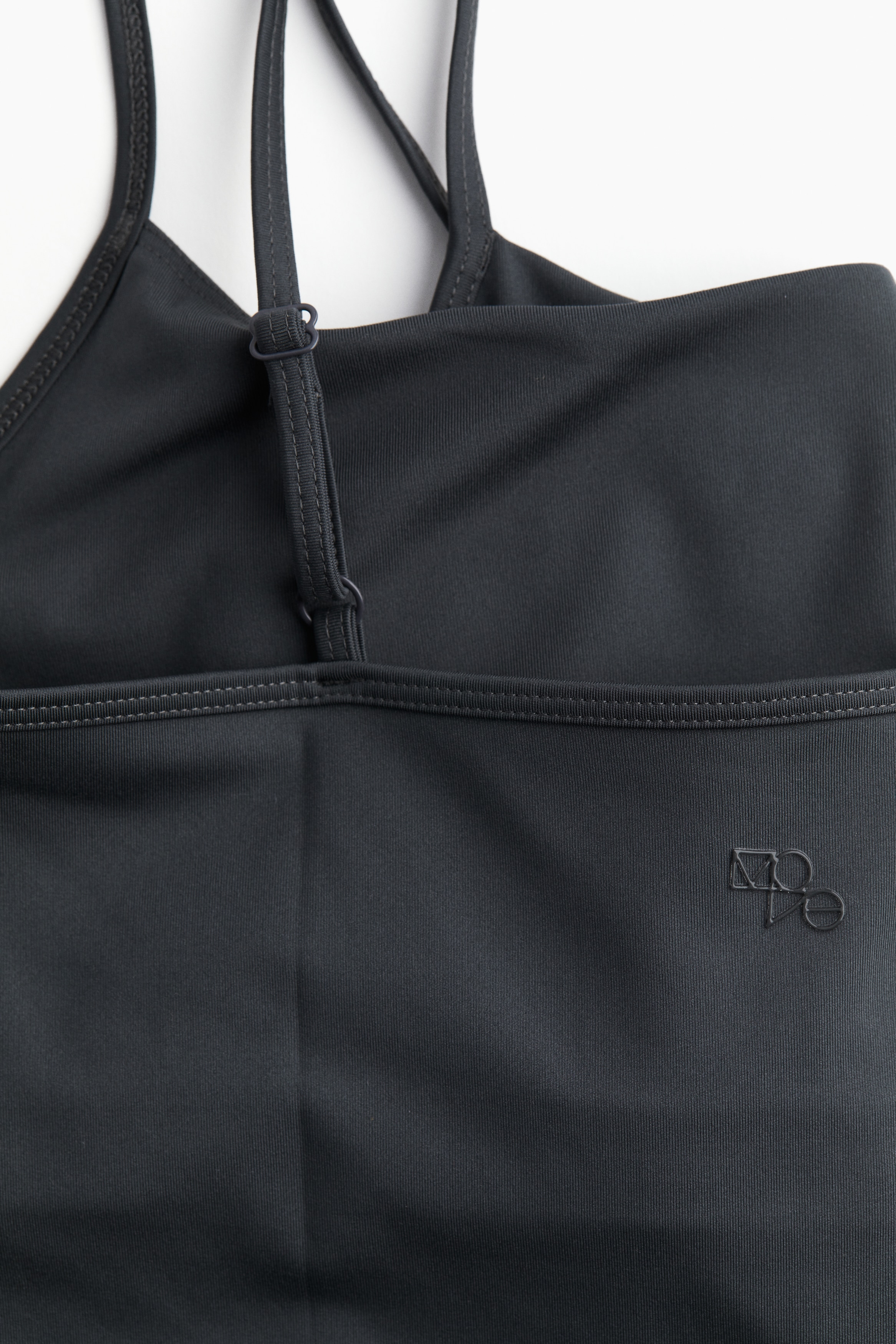 値下げdeterm デターム　黒 クロップド スウェットM Theater code トレーナー スウェット Damaged Cropped Logo