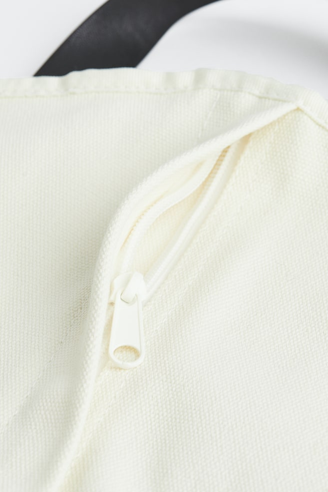 Cotton canvas clothes cover - White - 2