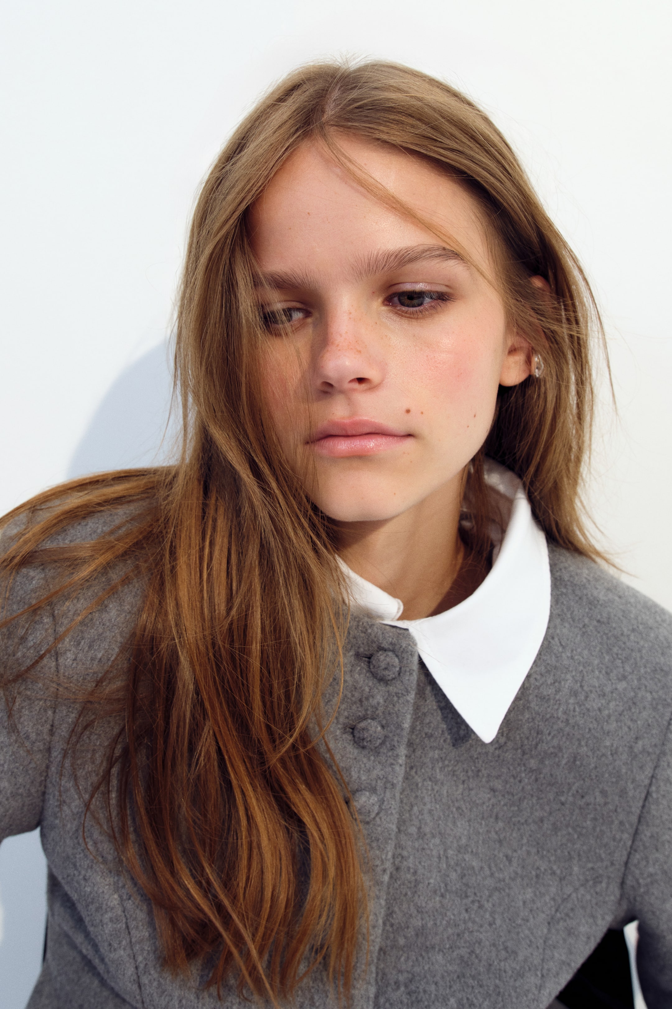 Collarless Jacket