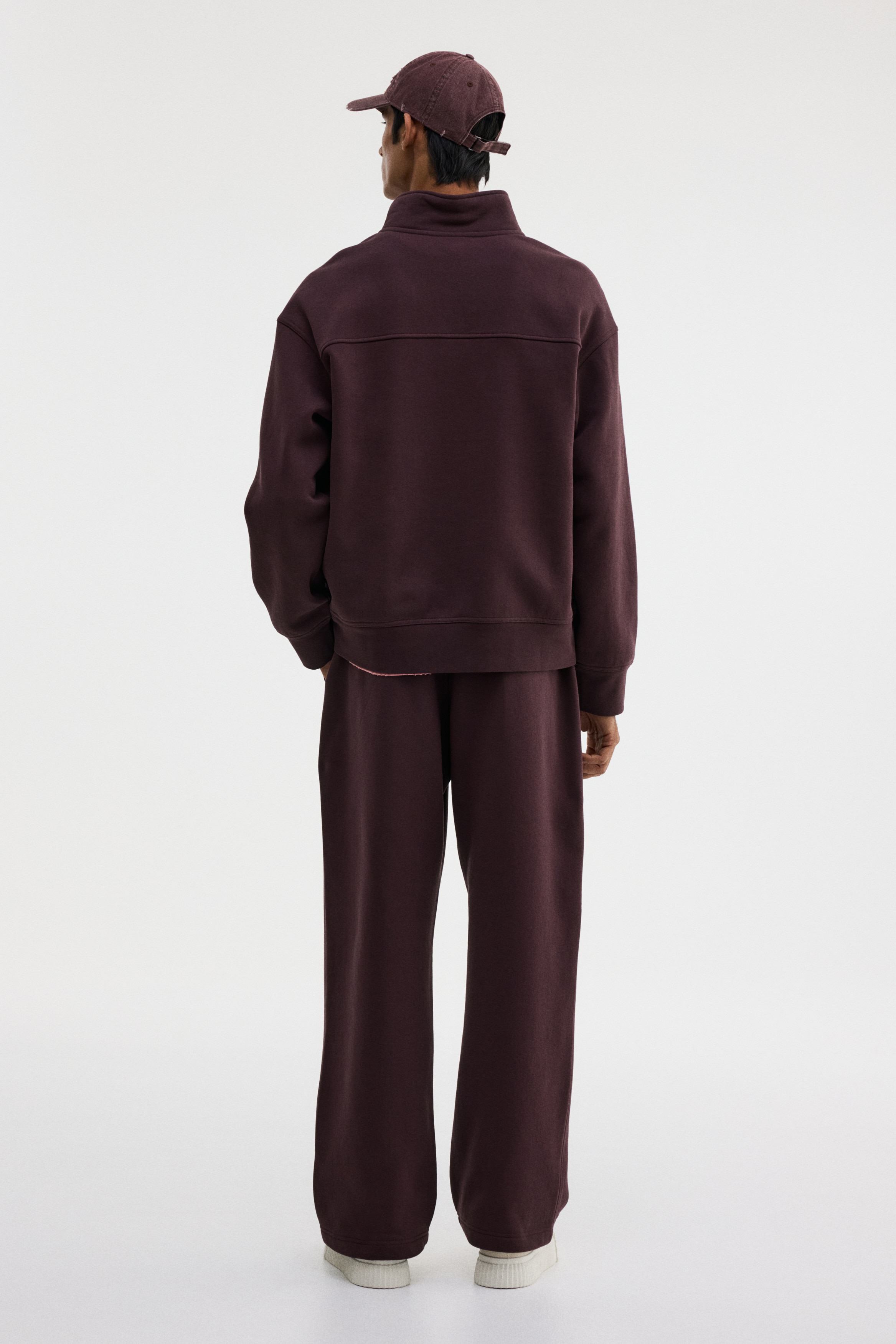 Loose Fit Zip-top sweatshirt