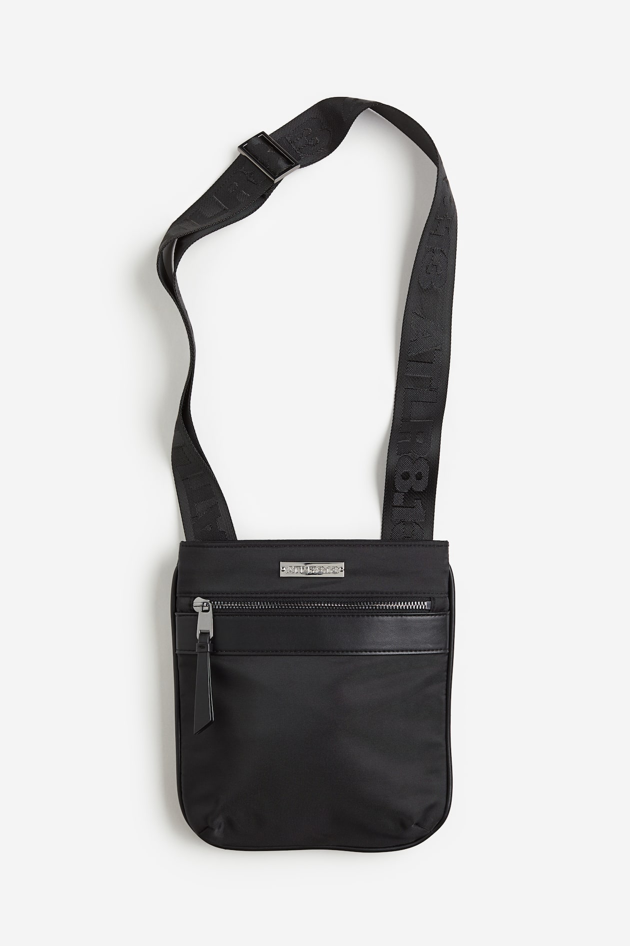 Flat shoulder bag - Black - Men | H&M GB