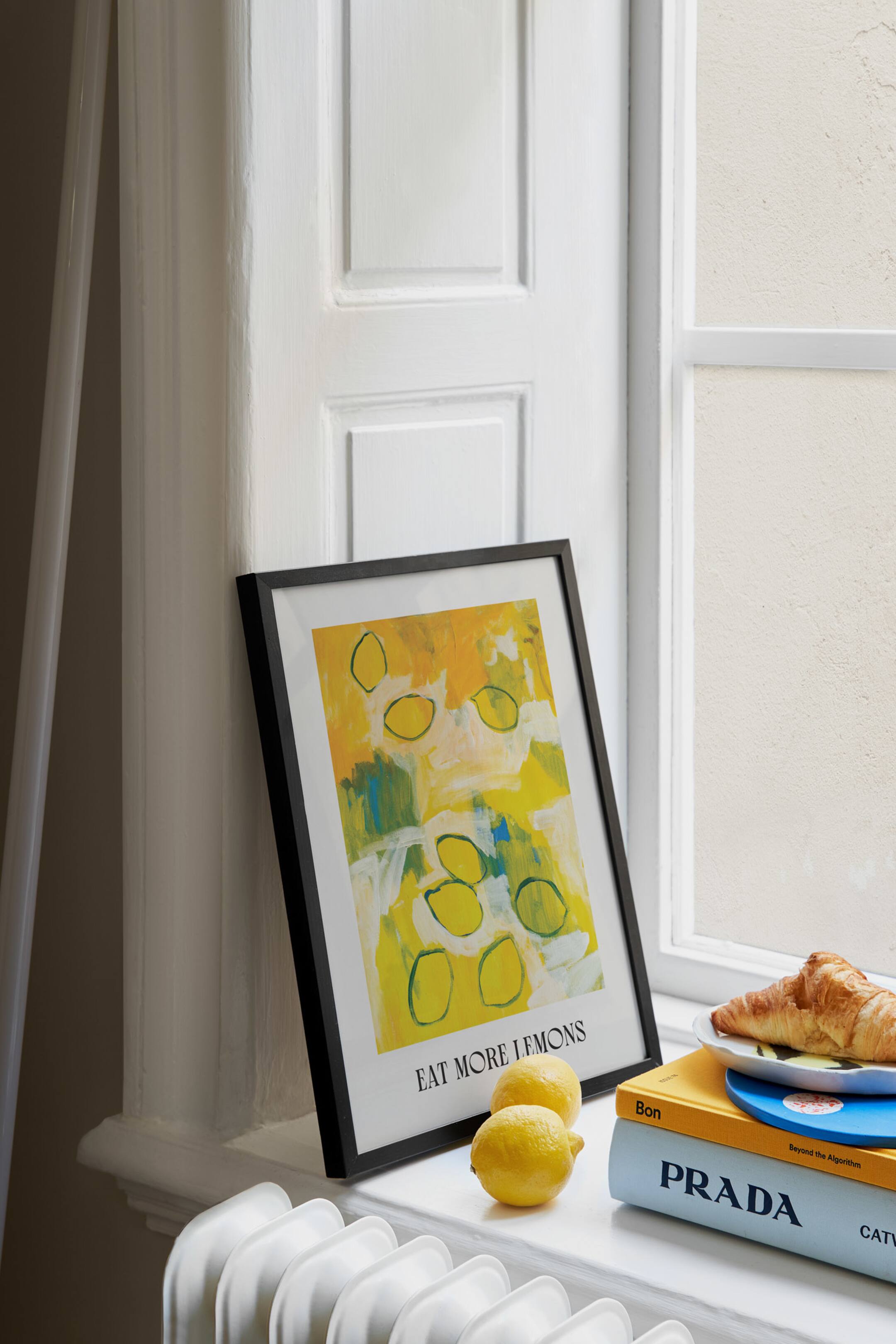 Größeres Bild anzeigen: Eat More Lemons Poster - Grün/gelb - Postery - Home All | H&M AT 1