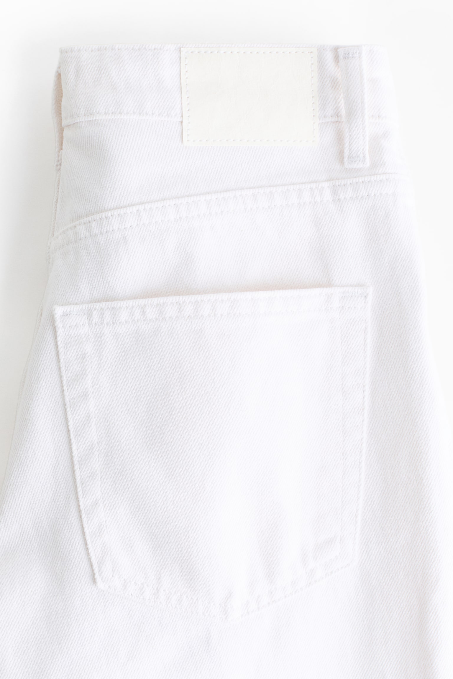 Straight High Waist Ankle Jeans - Bianco/Blu denim/Nero lavato/Beige/Blu denim chiaro/Blu denim - 4