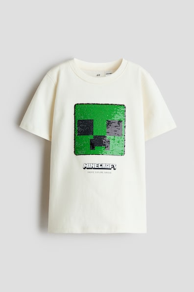 リバーシブルスパンコールTシャツ