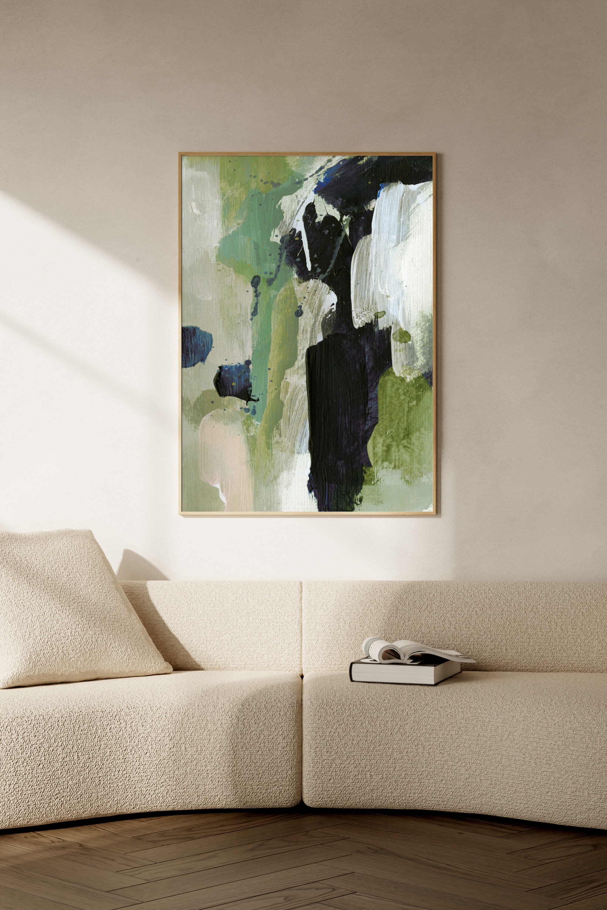 Dan Hobday - Waterfall - Monivärinen