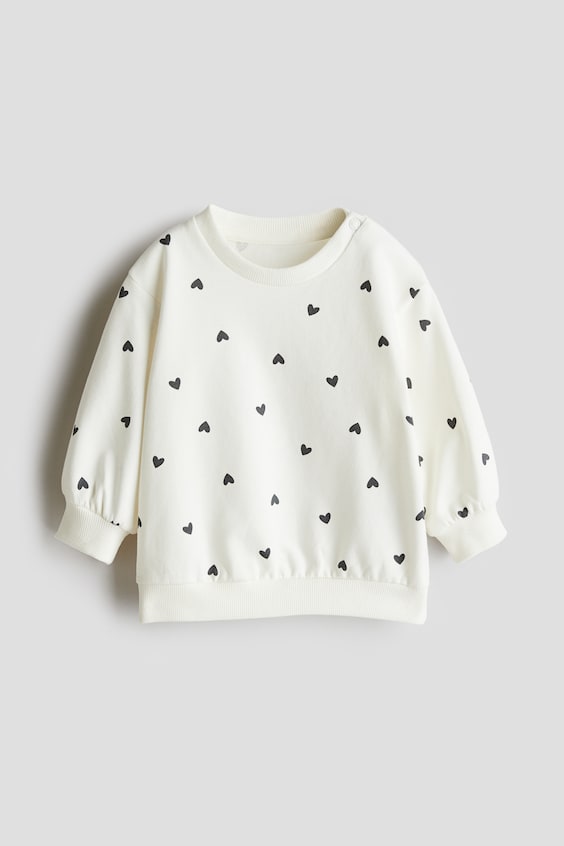 Детские худи H&M Cotton Sweatshirt