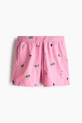 Mönstrade badshorts