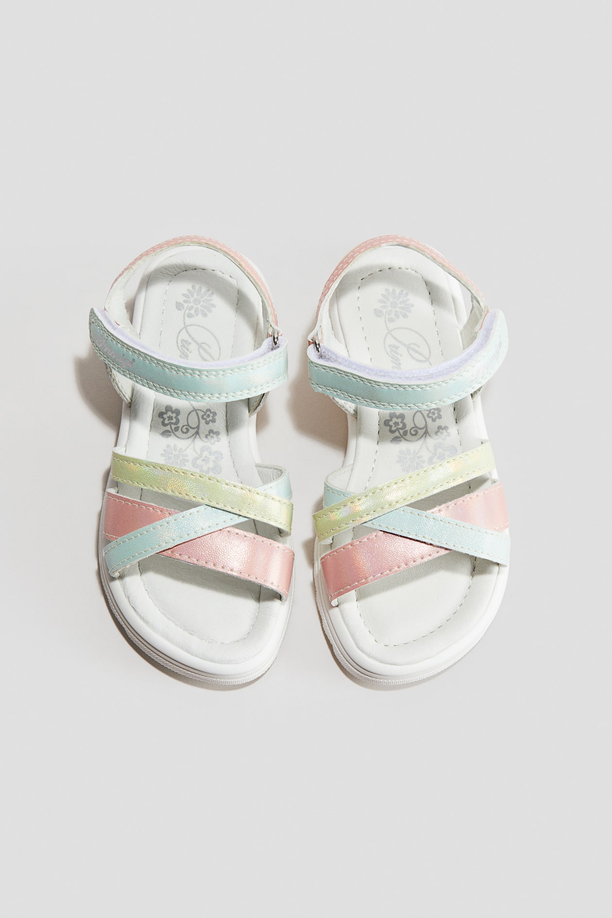 Primigi Kinder Mädchen Sandalen 7392011 Gelb/Glitzer