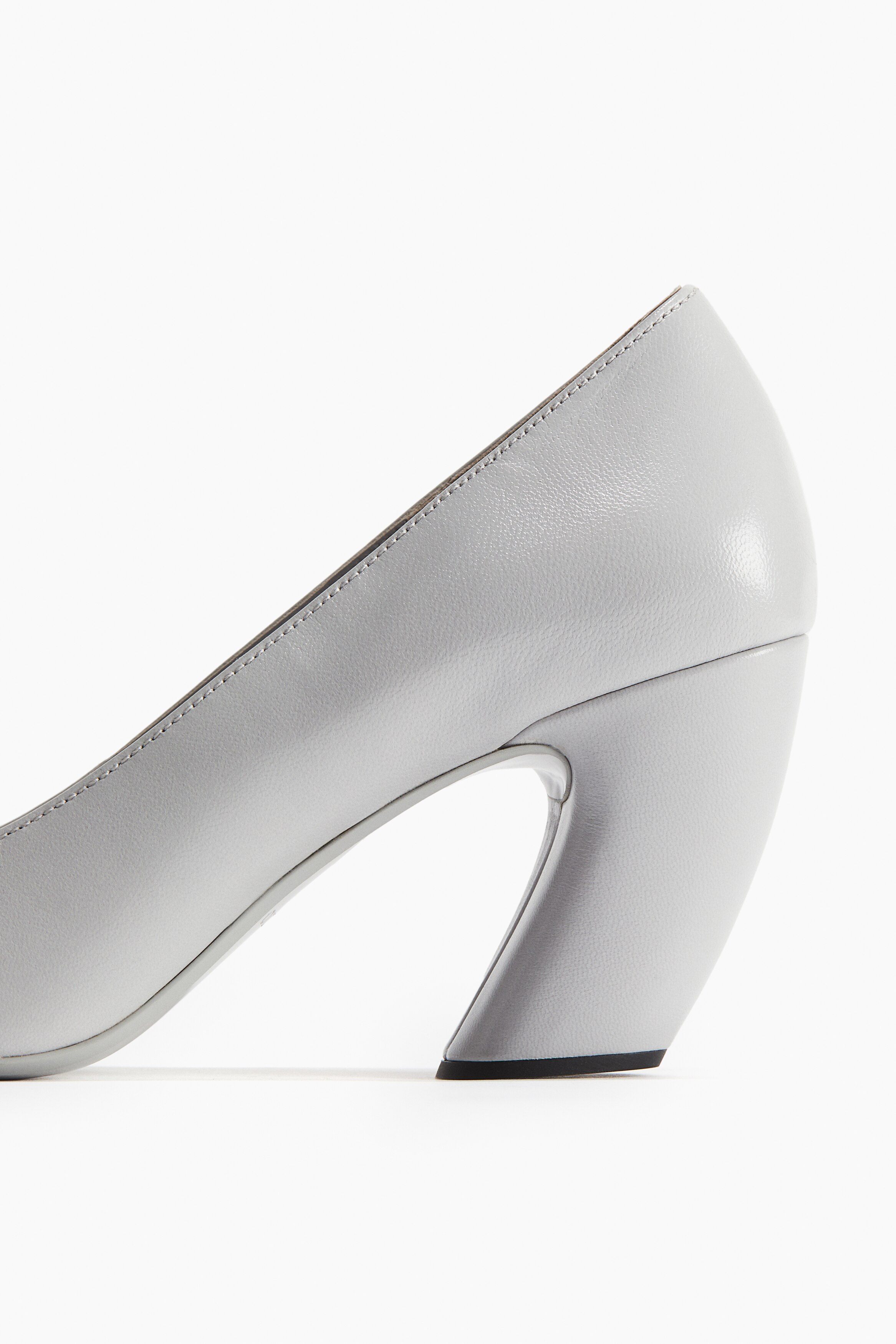 レザーパンプス - ライトグレー - レディース | H&M JP