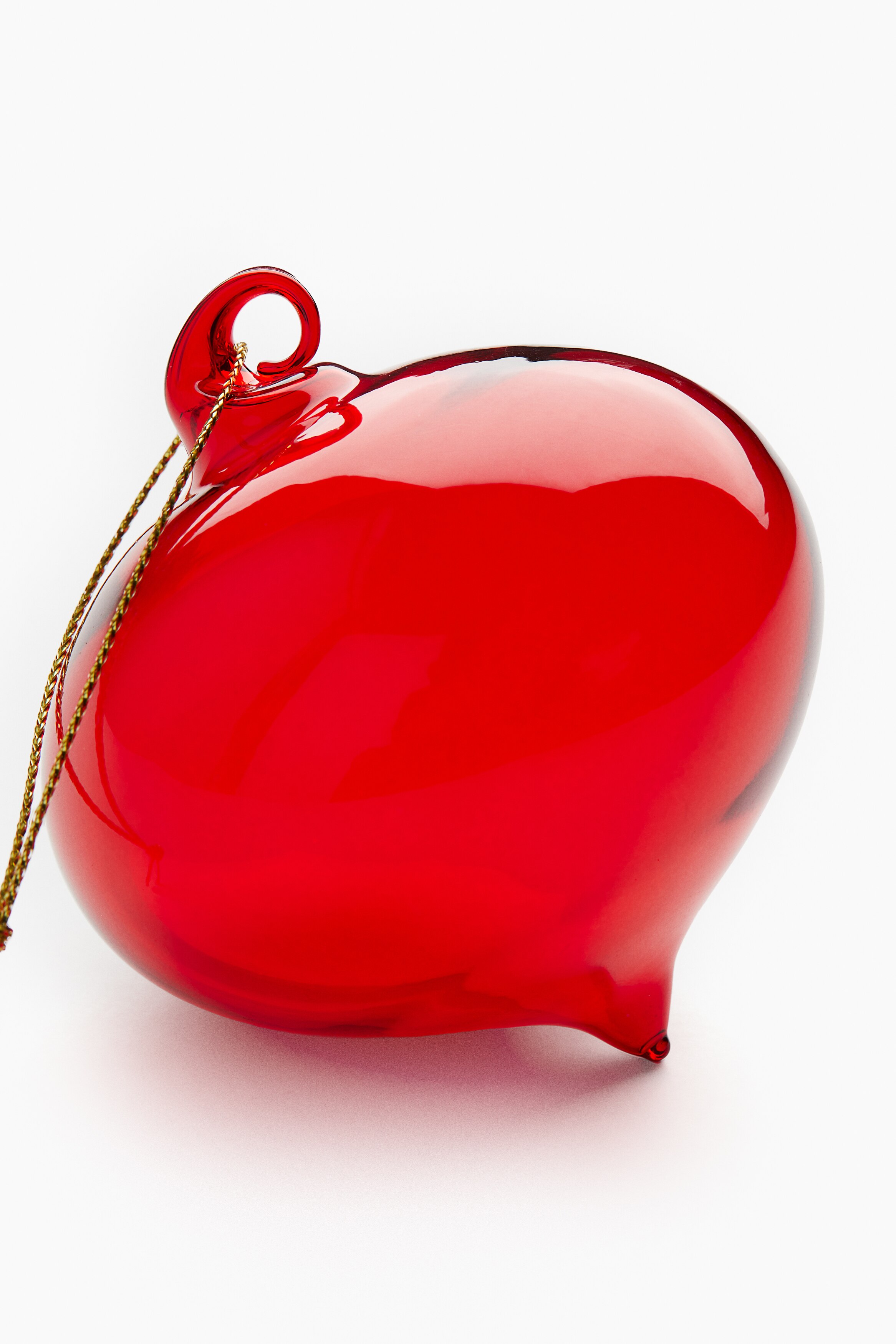 Red Glass Ornament at H&M Home | H&M US