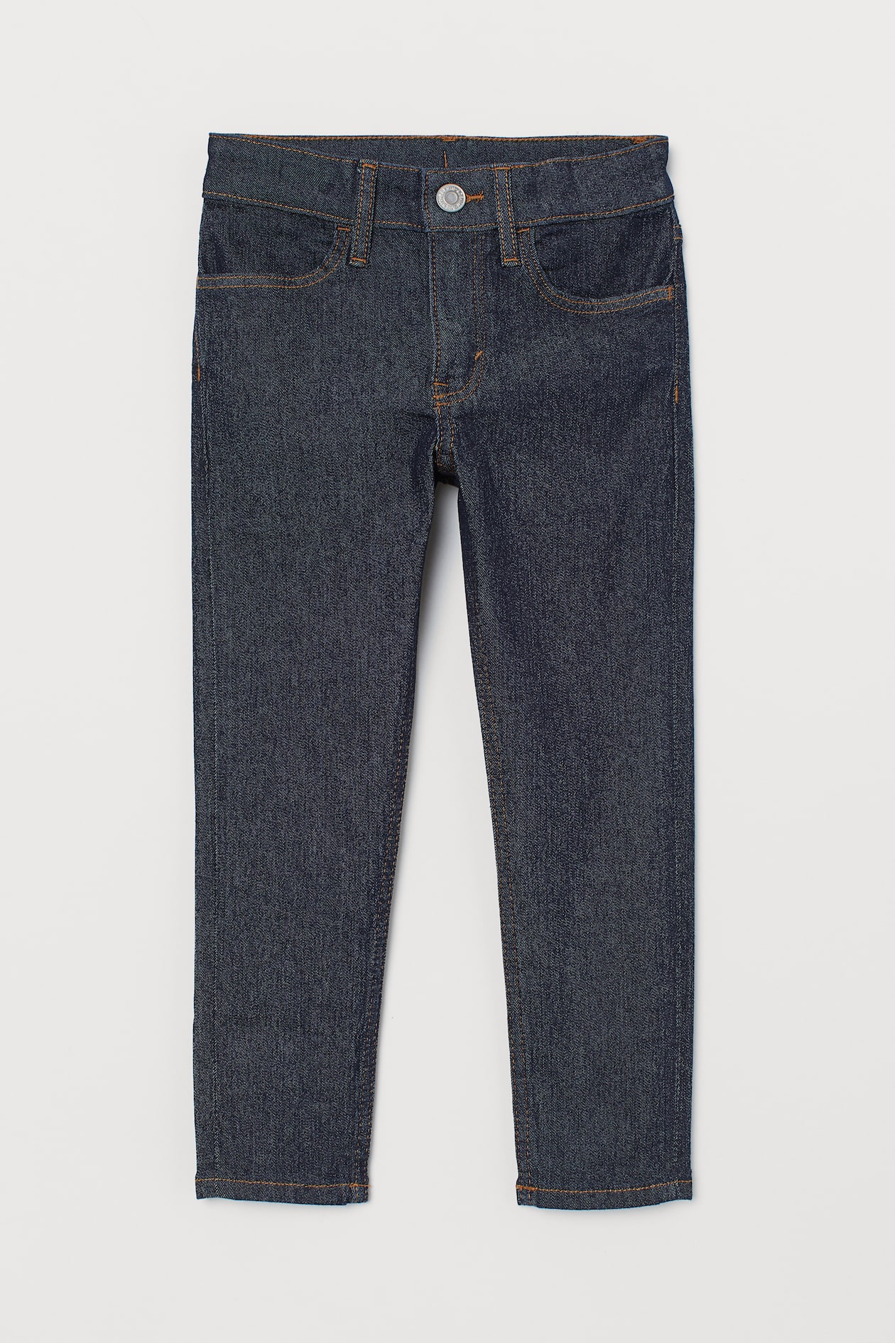 Skinny Fit Jeans - Regular waist - Long - Dark blue - Kids | H&M US