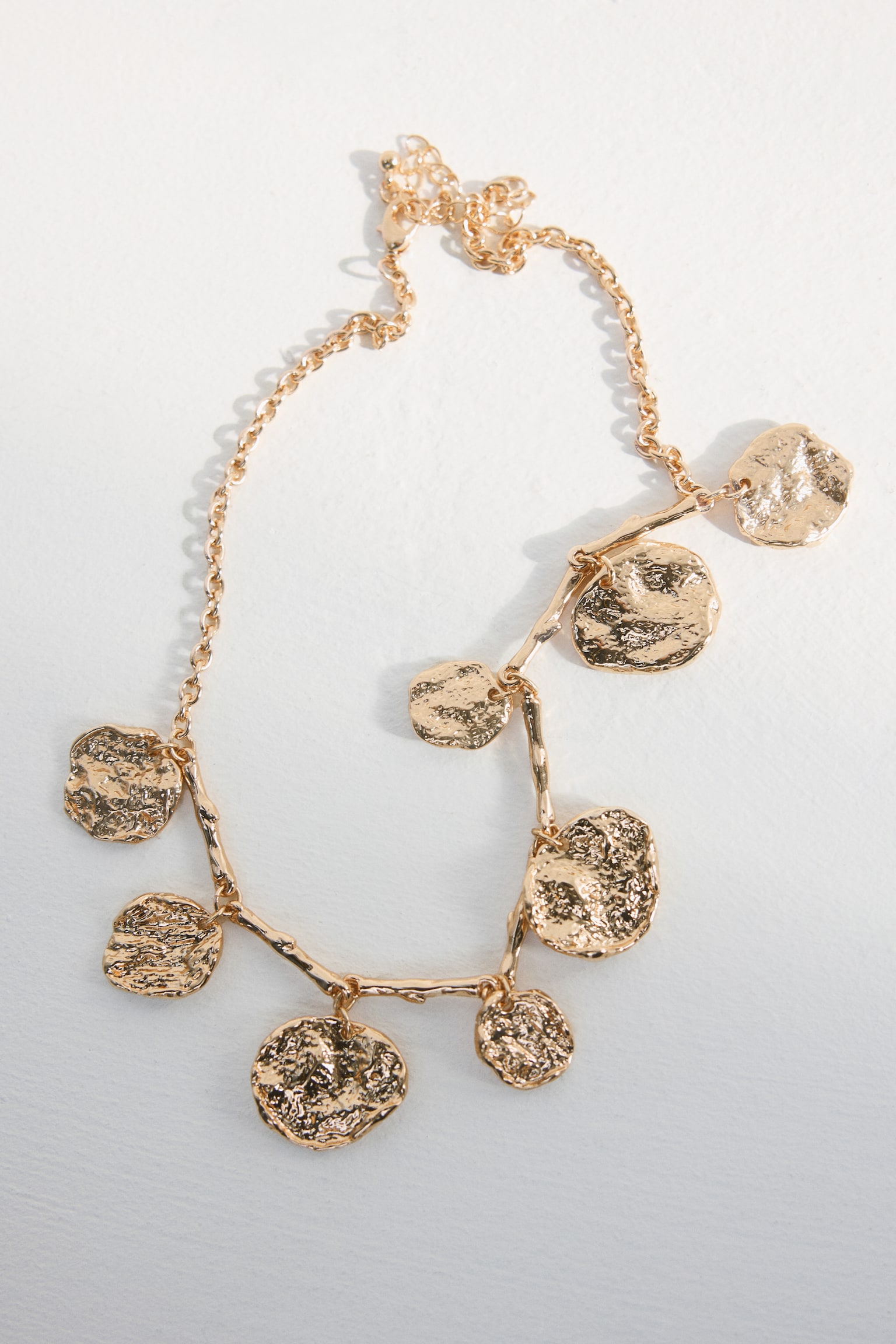 Pendant necklace - Gold-coloured - 1