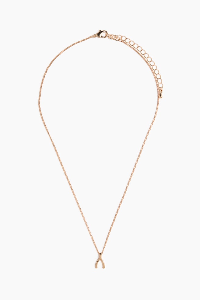 Pendant necklace - Gold-coloured/Silver-coloured - 1