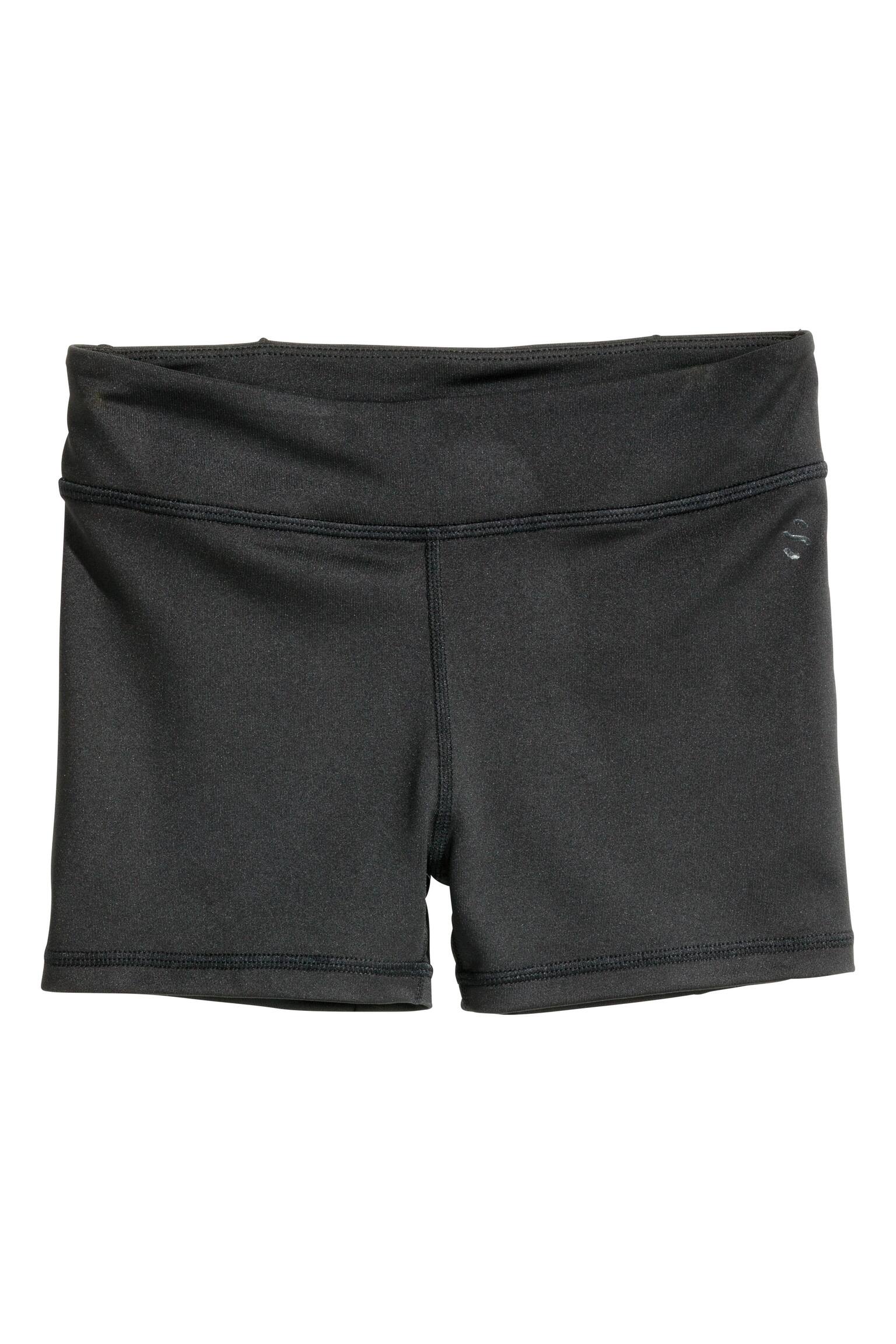 Shorts sportivi corti - Nero - 1