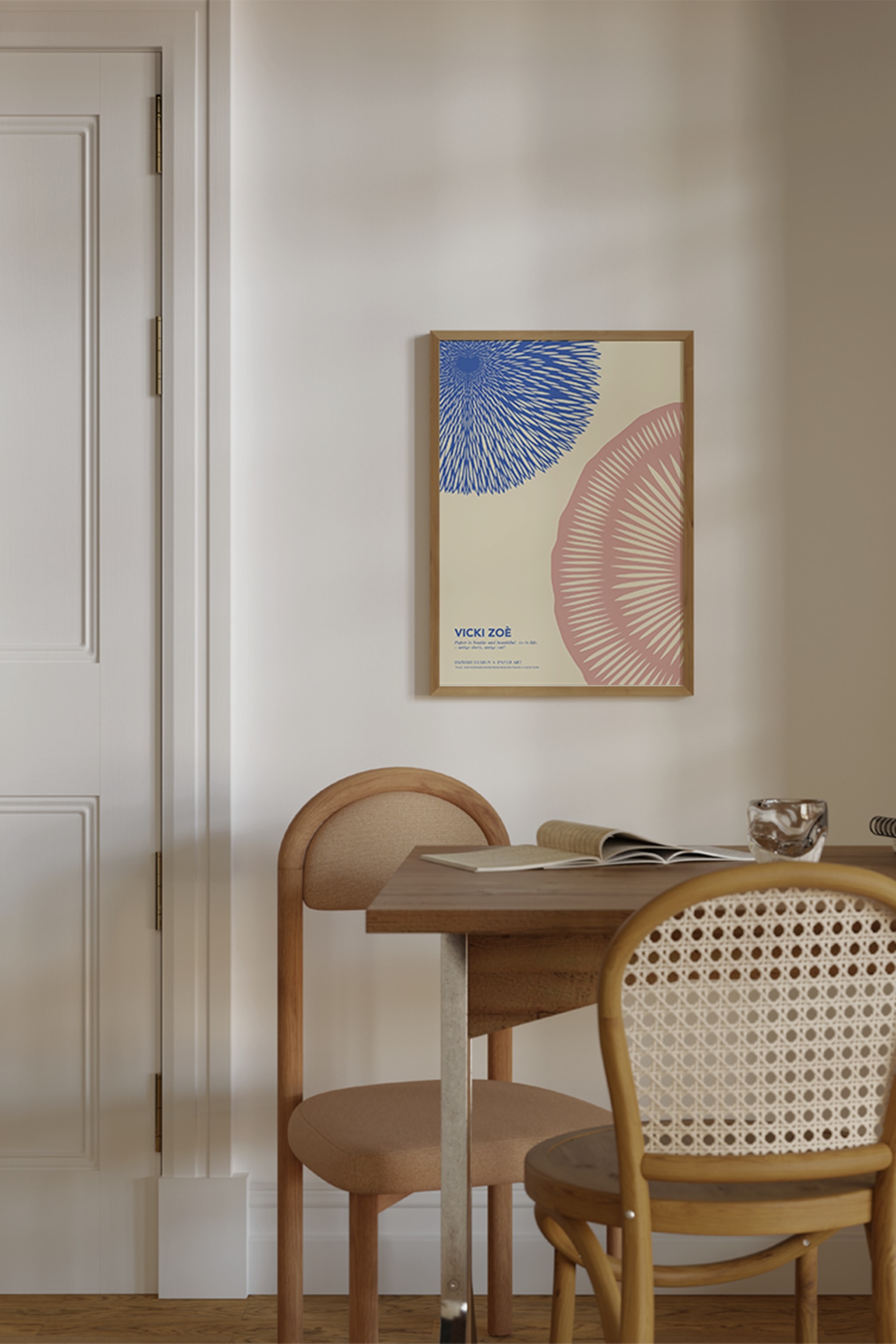 Vicki Zoé - The Uniqueness Of You - Rose Blue - Roze / Blauw