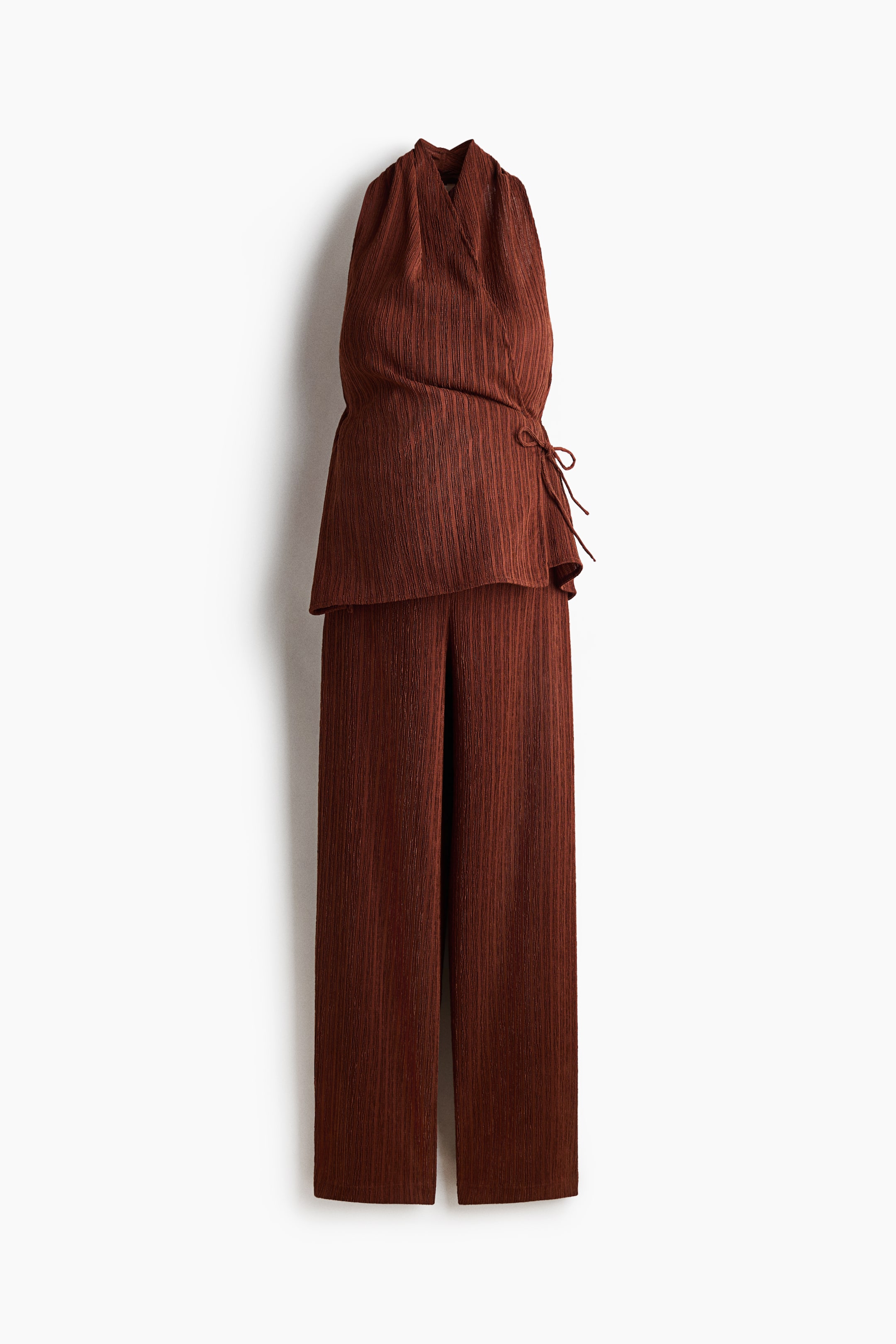 MAMA 2-Piece Textured Jersey Set