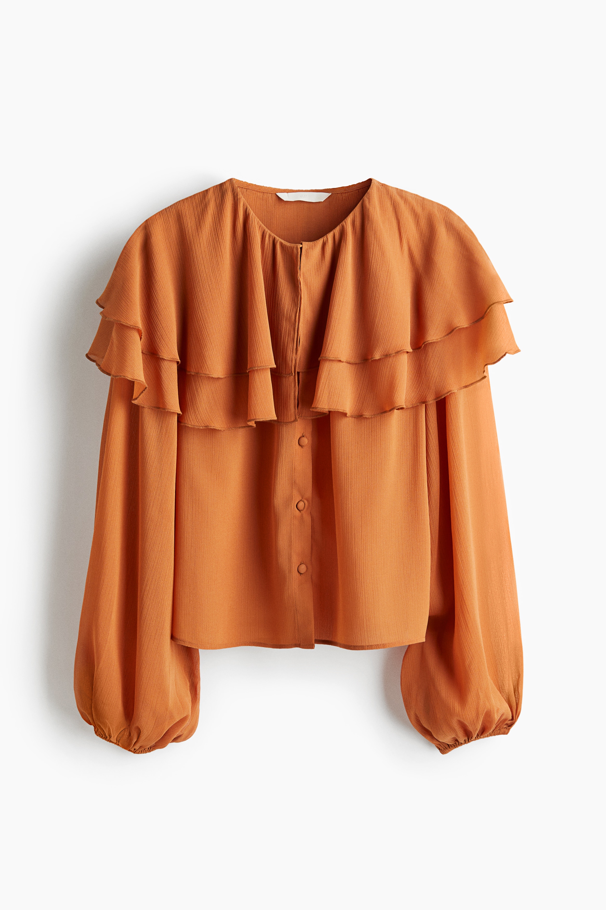 Chiffon Blouse - Orange