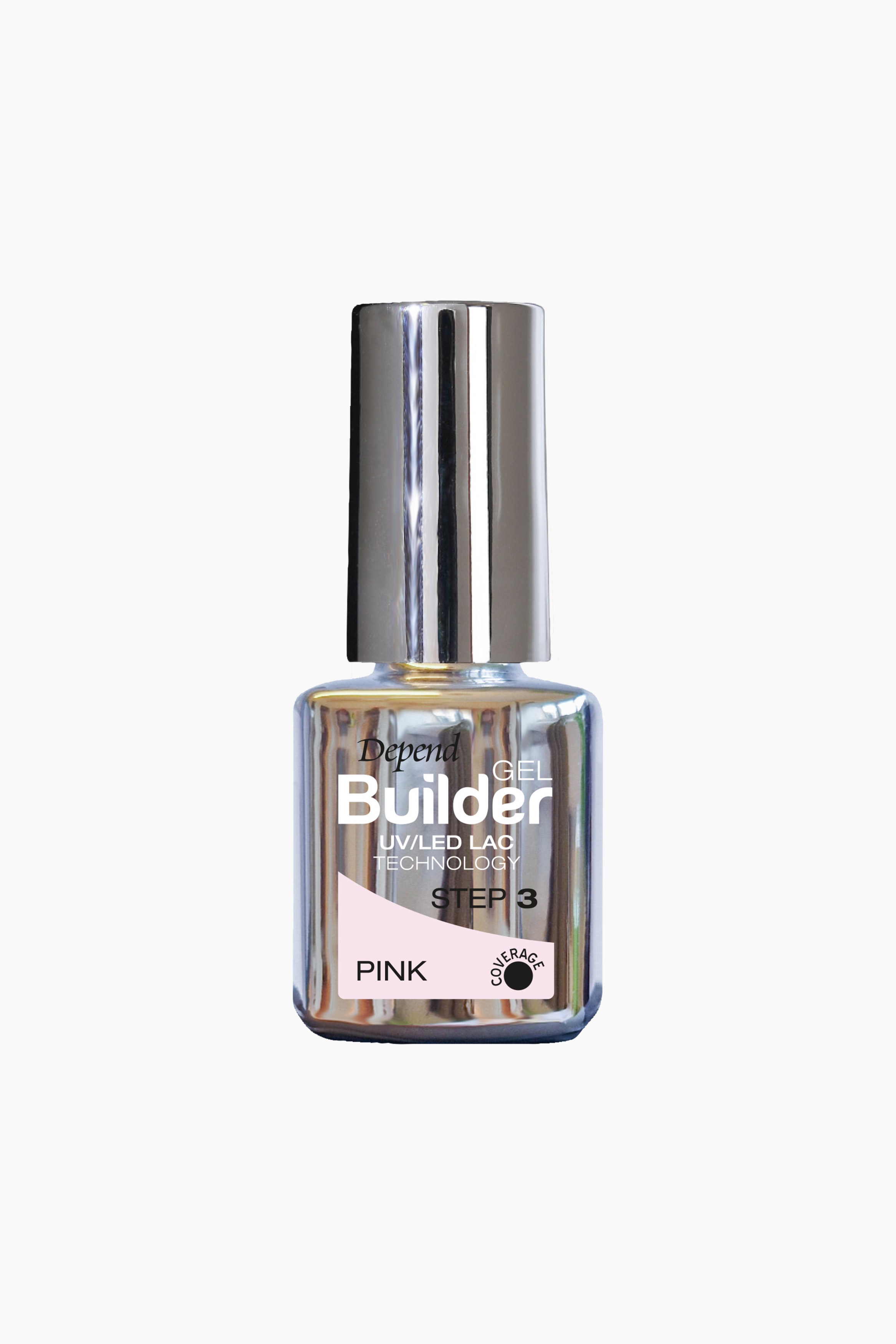 Depend - Gel Builder Nail Polish - Rosa