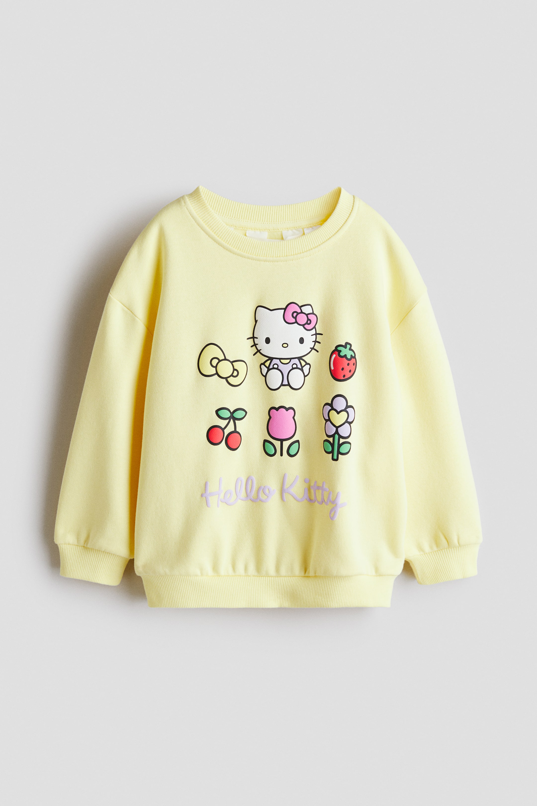 Ampliar la imagen: Sudadera con diseño - Amarillo/Hello Kitty - Kids | H&M MX 3