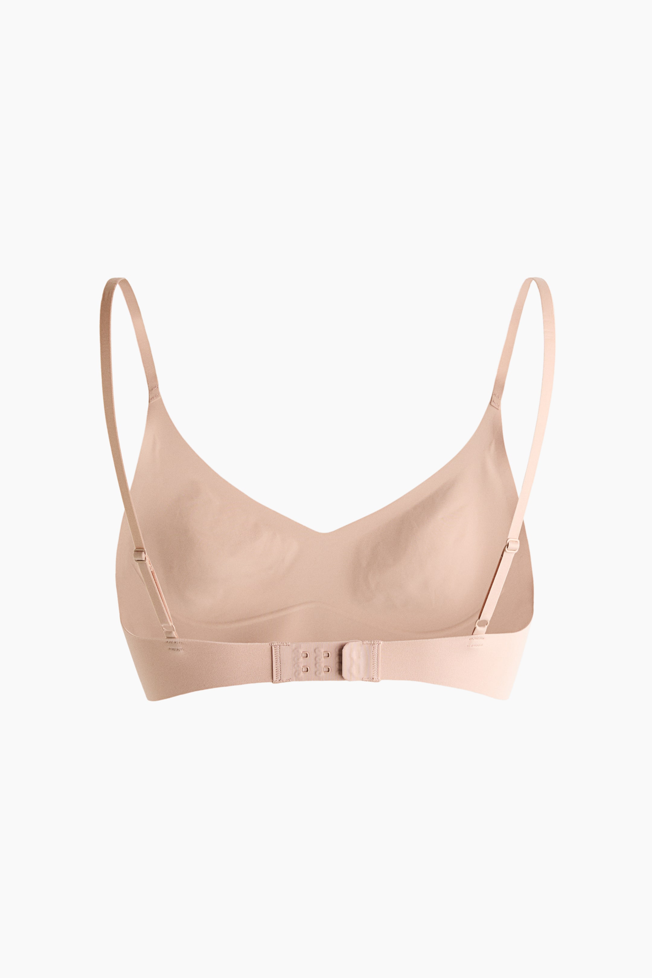 View larger image: Soft-Cup Microfiber Bra - Light beige - Ladies | H&M US 6