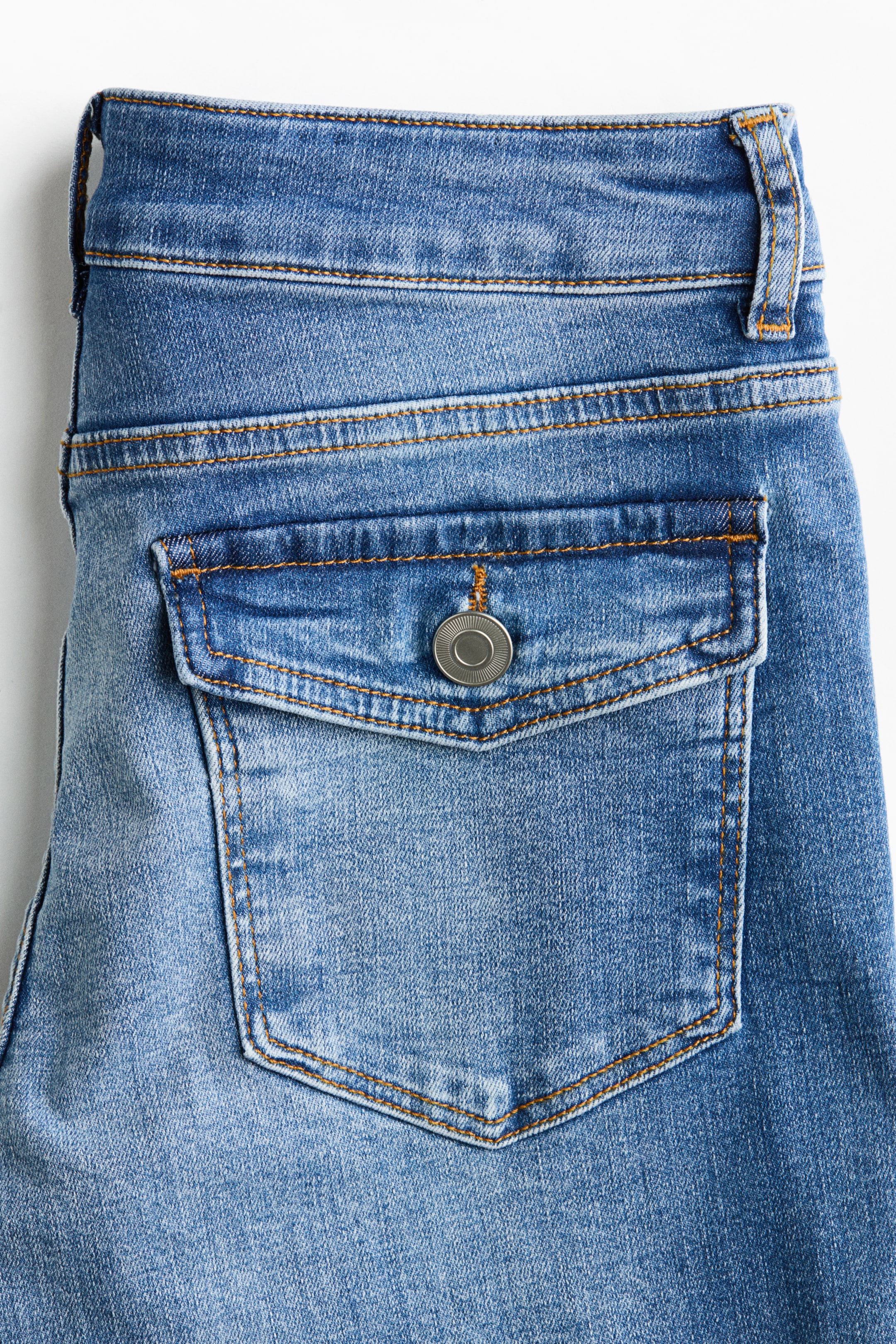 Ver imagem maior: Flared Low Jeans - Azul denim - SENHORA | H&M PT 2