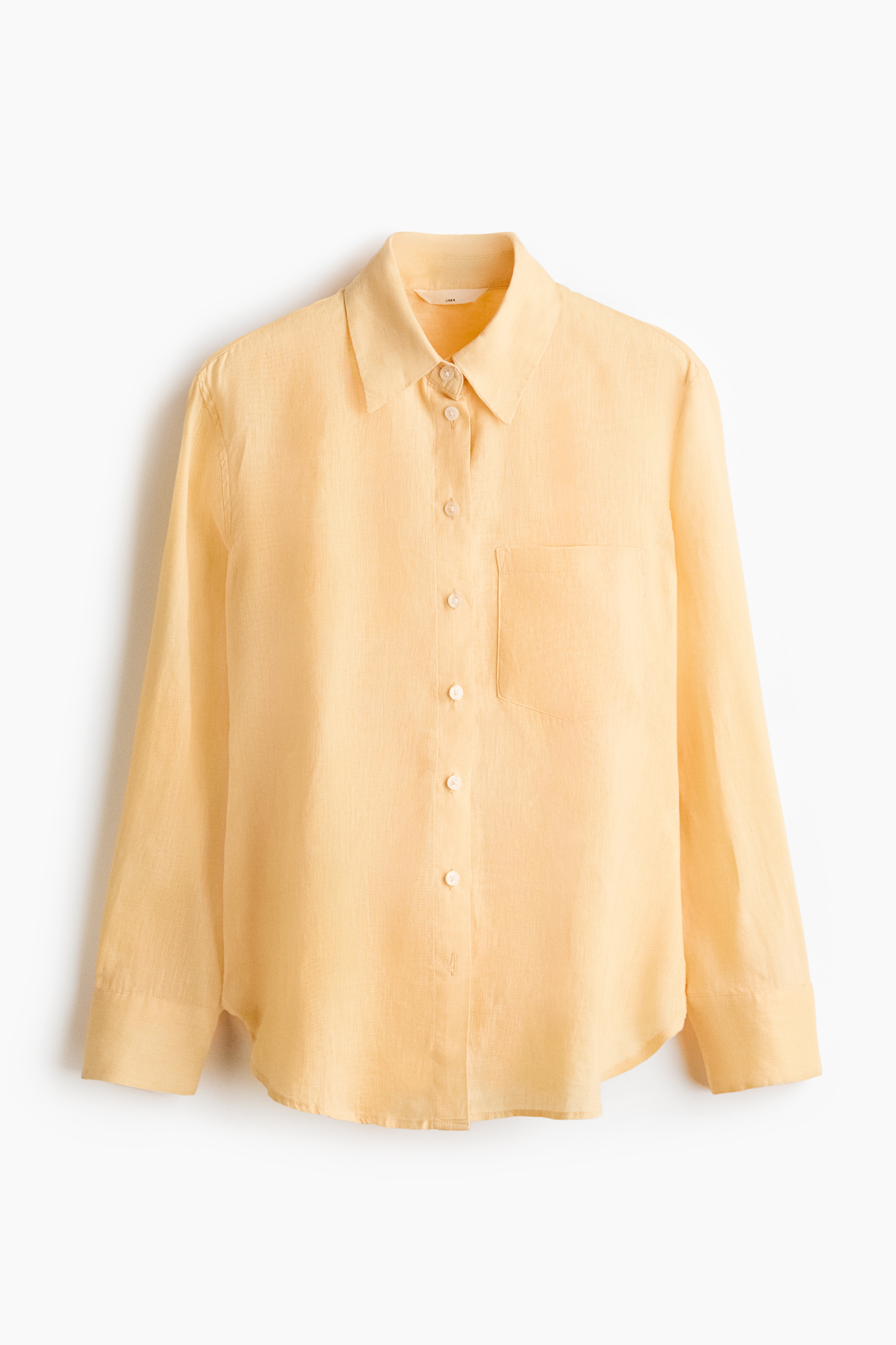 Linen shirt - Yellow