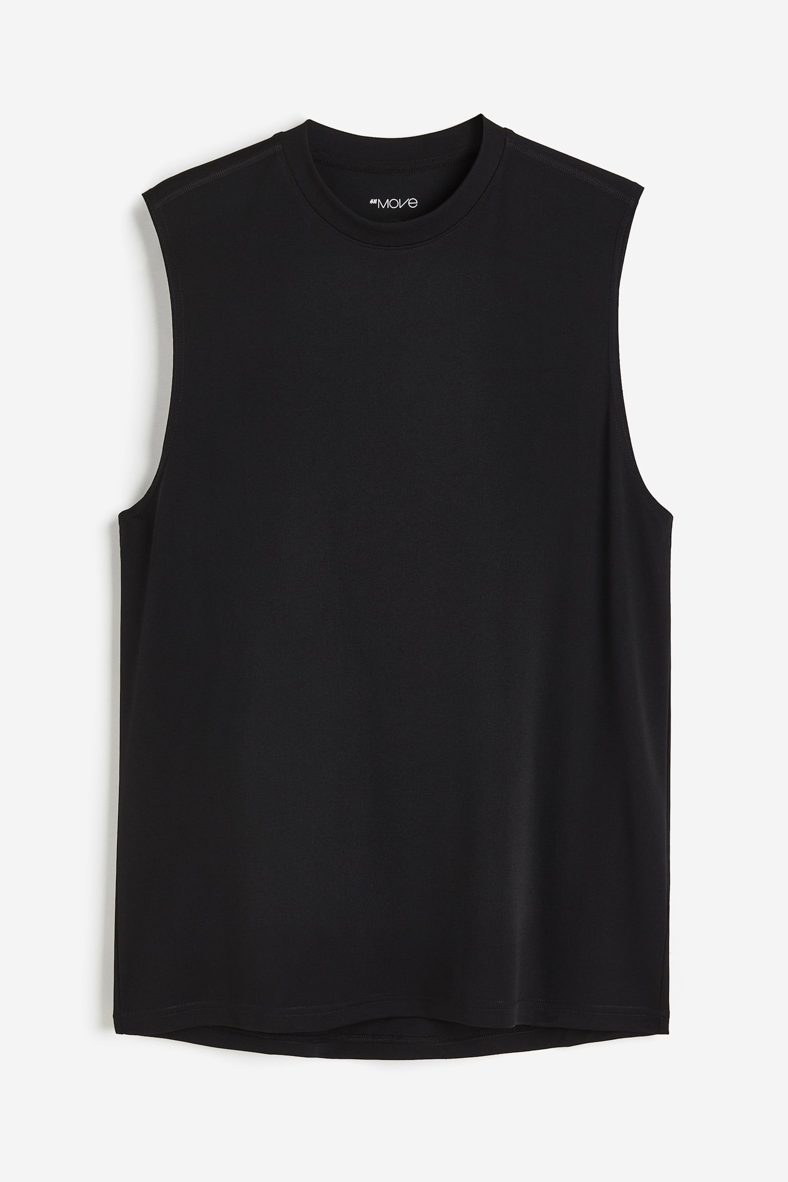 Regular Fit Sports vest top in DryMove™ - Black/Dark green/Patterned/White/Red - 2