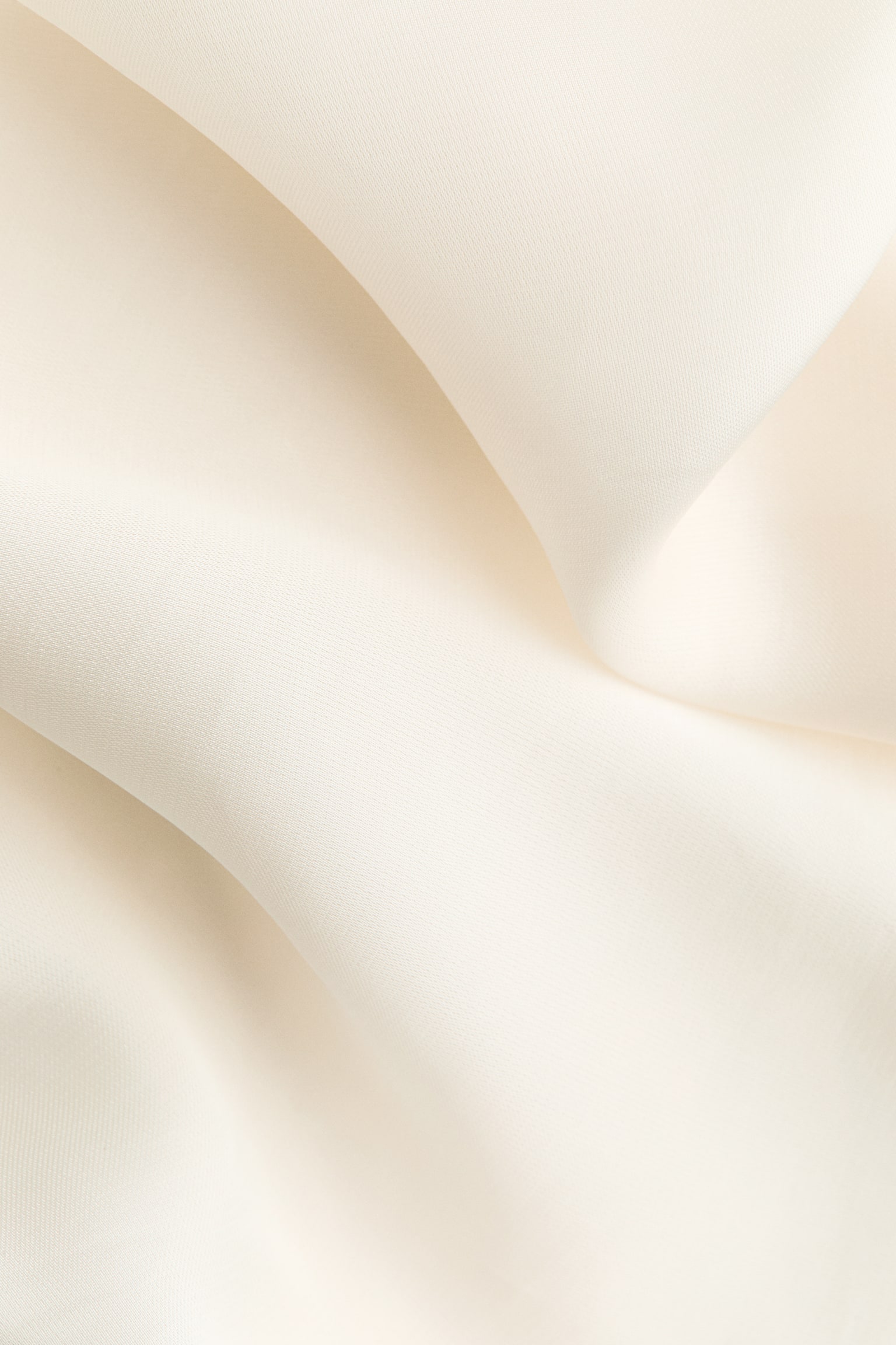 Женский топ H&M Cape-Detail Viscose Top, цвет: Кремовый — фото 6