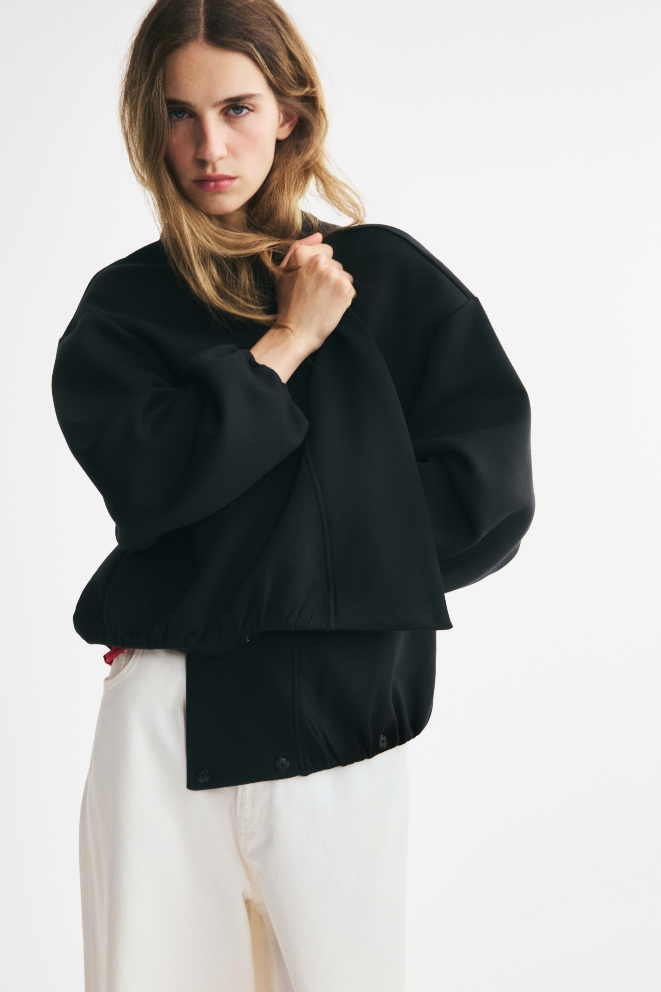 Женские куртки H&M Scuba Blouson Jacket — фото 3
