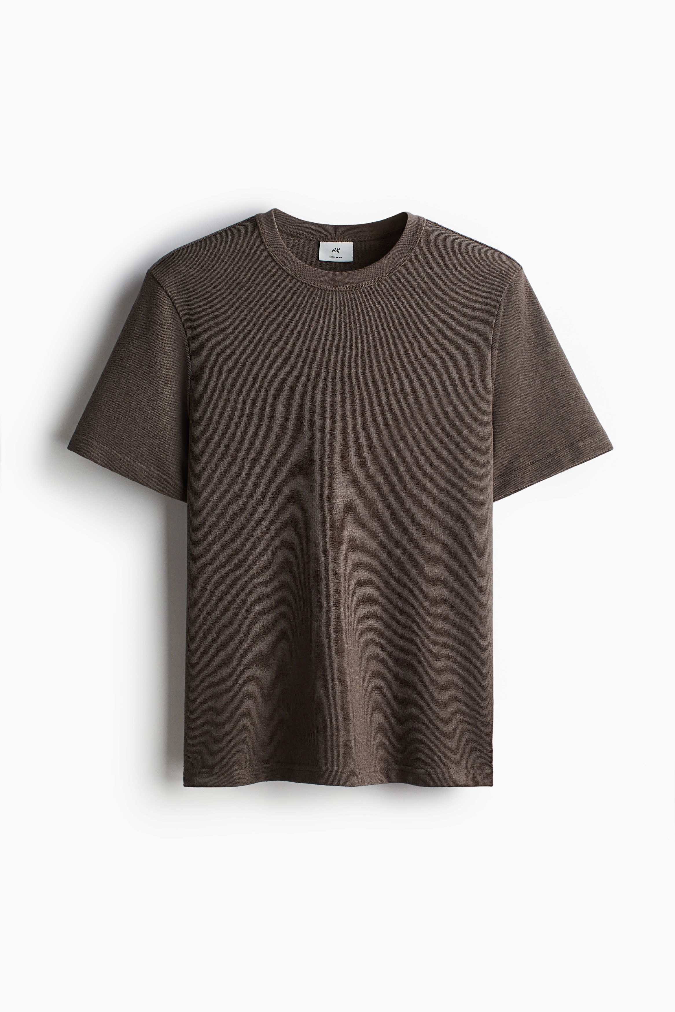 T-Shirt in Regular Fit - Rundausschnitt - Kurzarm - Marineblau  