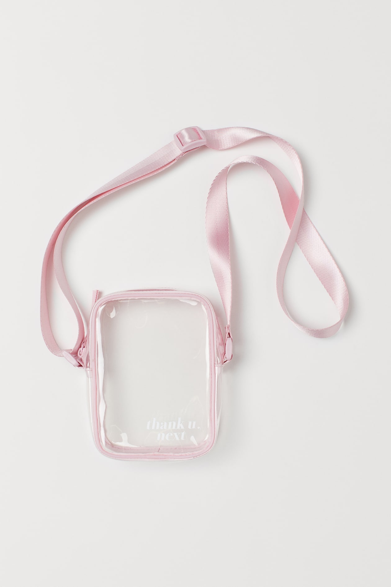 Transparent shoulder bag Light pink/Ariana Grande Ladies H&M IE